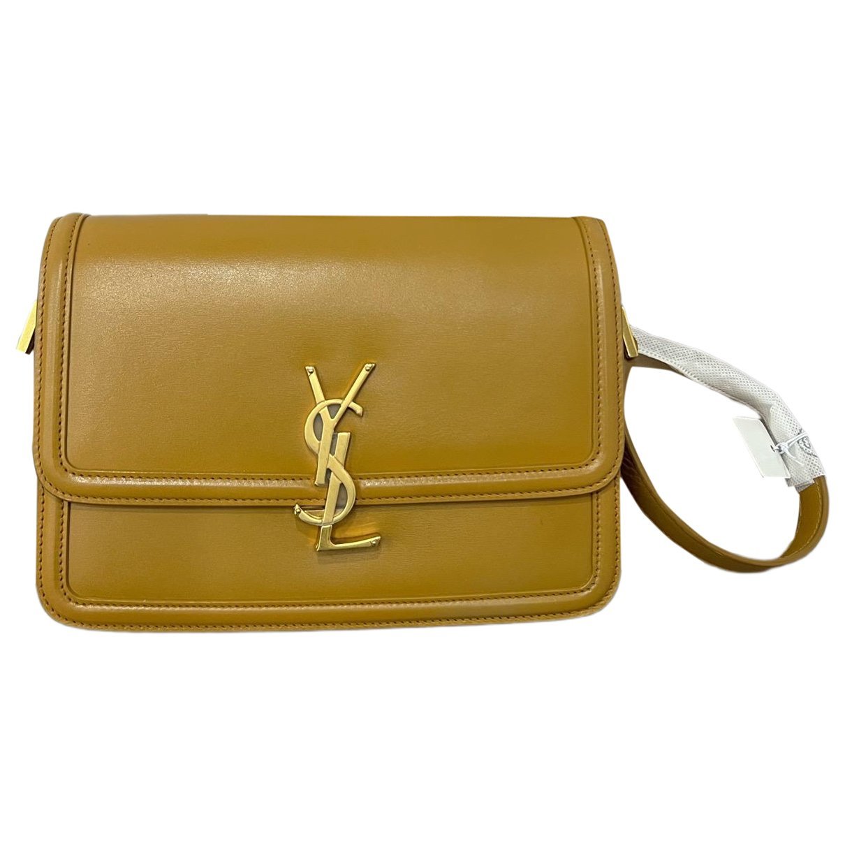 Solférino leather handbag