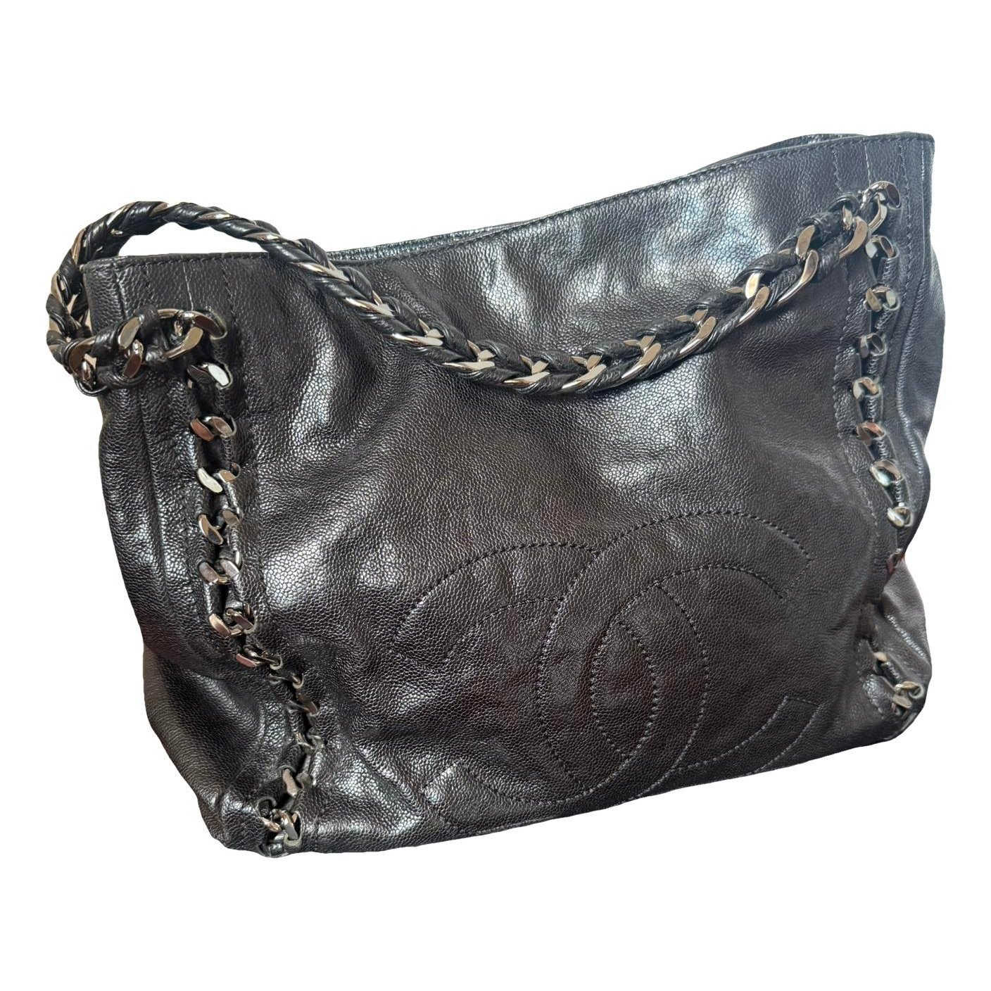 Leather handbag