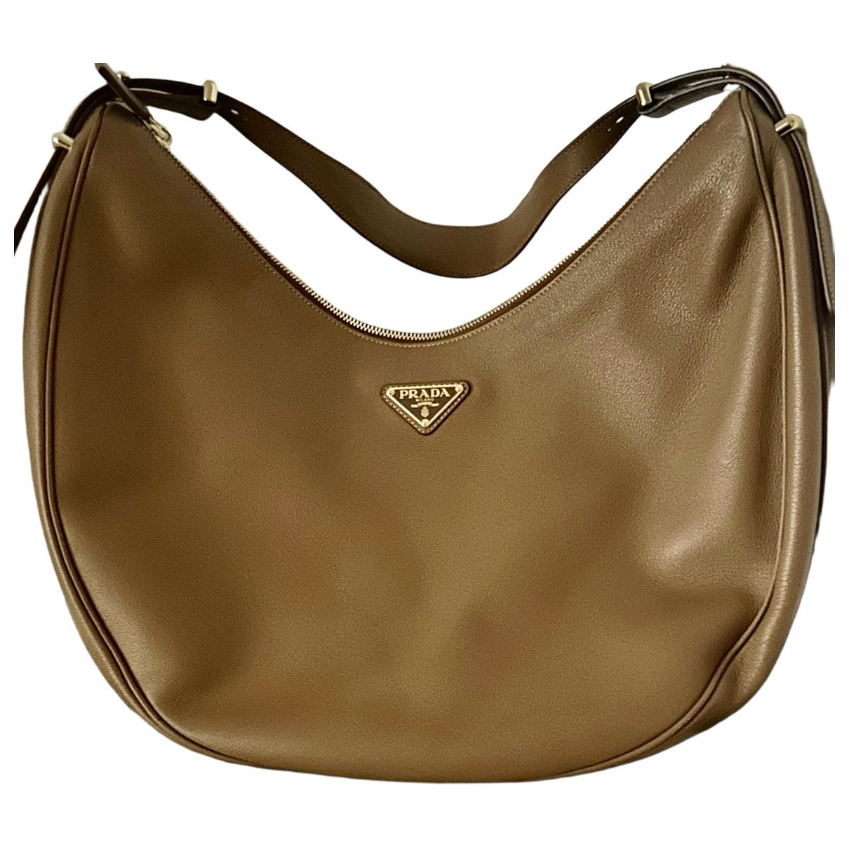 Arqué leather handbag