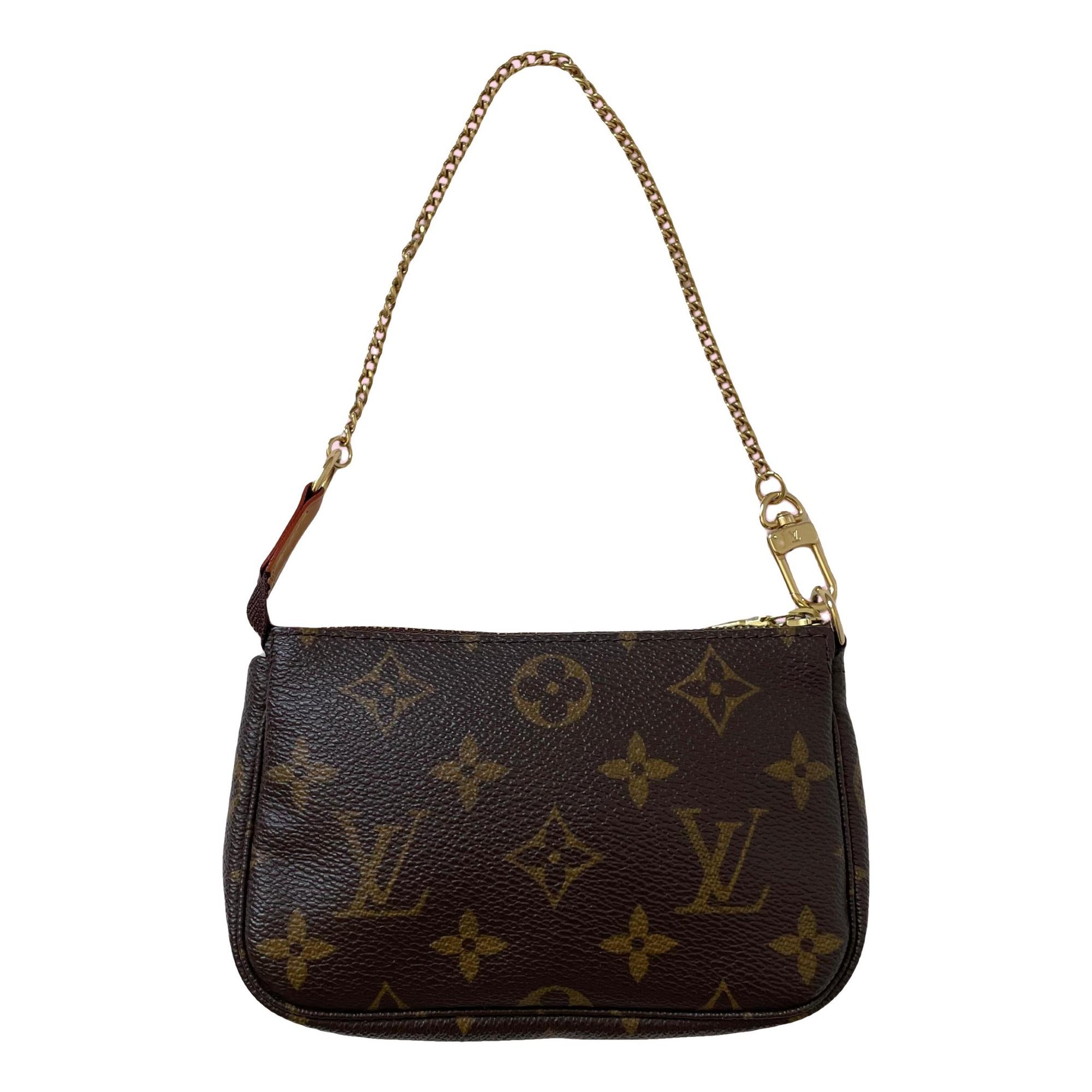 Pochette Accessoire leather handbag