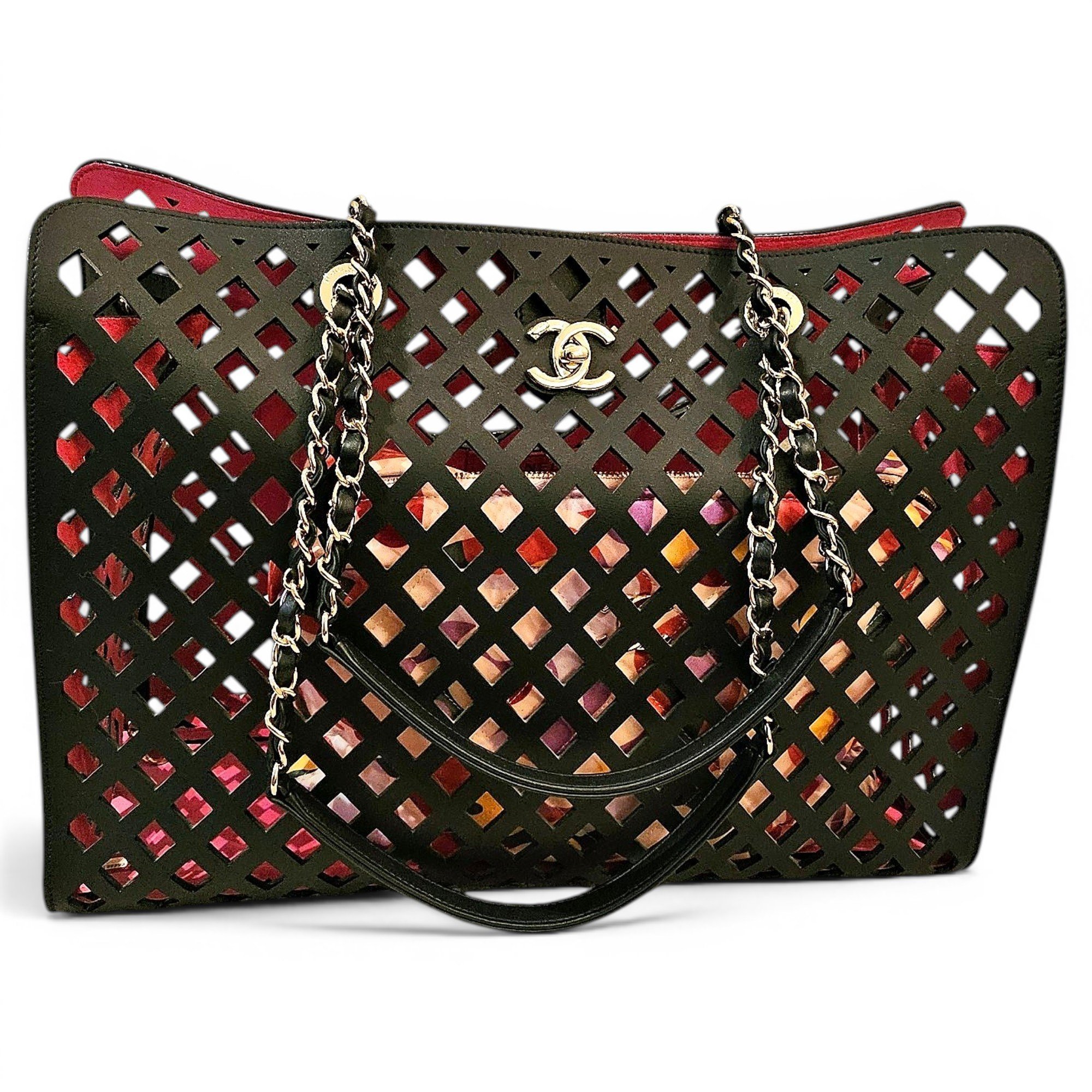 Grand shopping leather tote