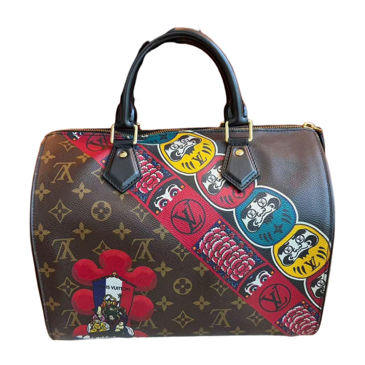 Saddle leather handbag
