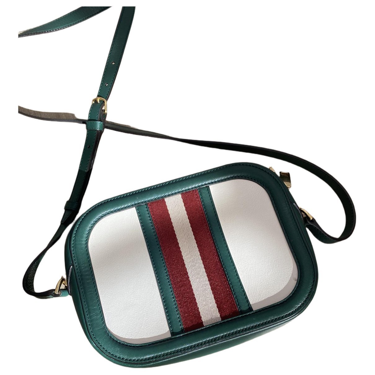 Leather crossbody bag