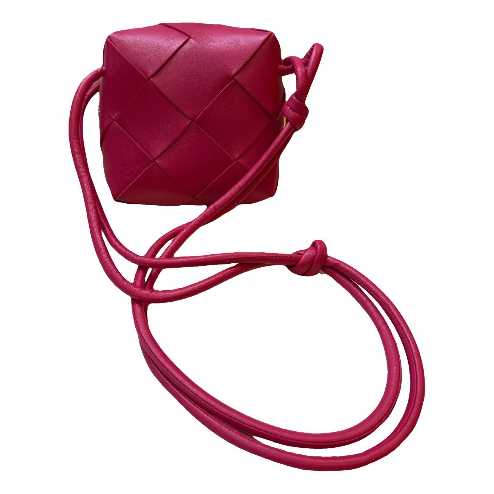 Cassette leather crossbody bag