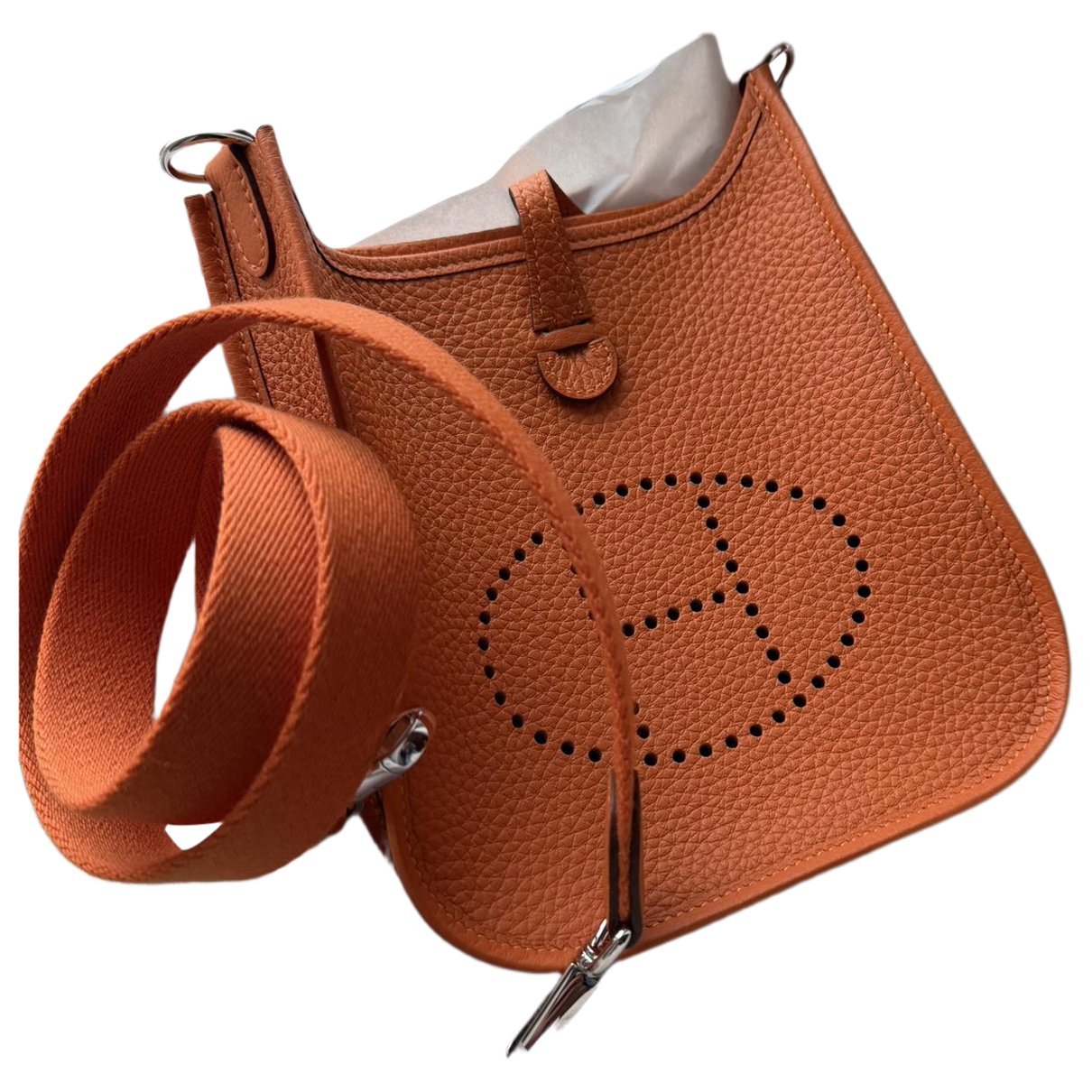 Evelyne leather crossbody bag