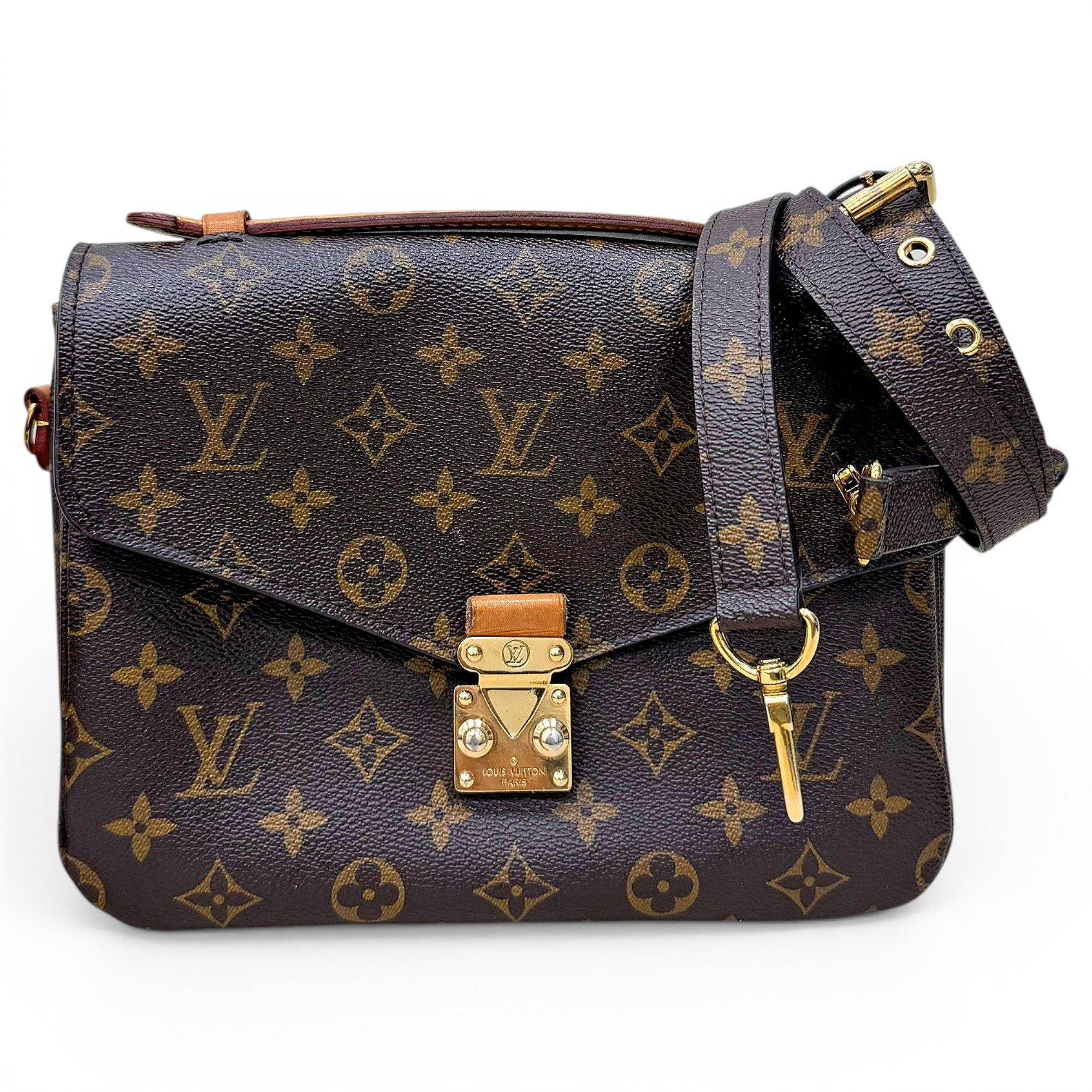 Metis leather handbag