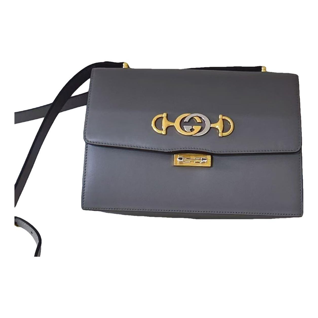 Leather crossbody bag