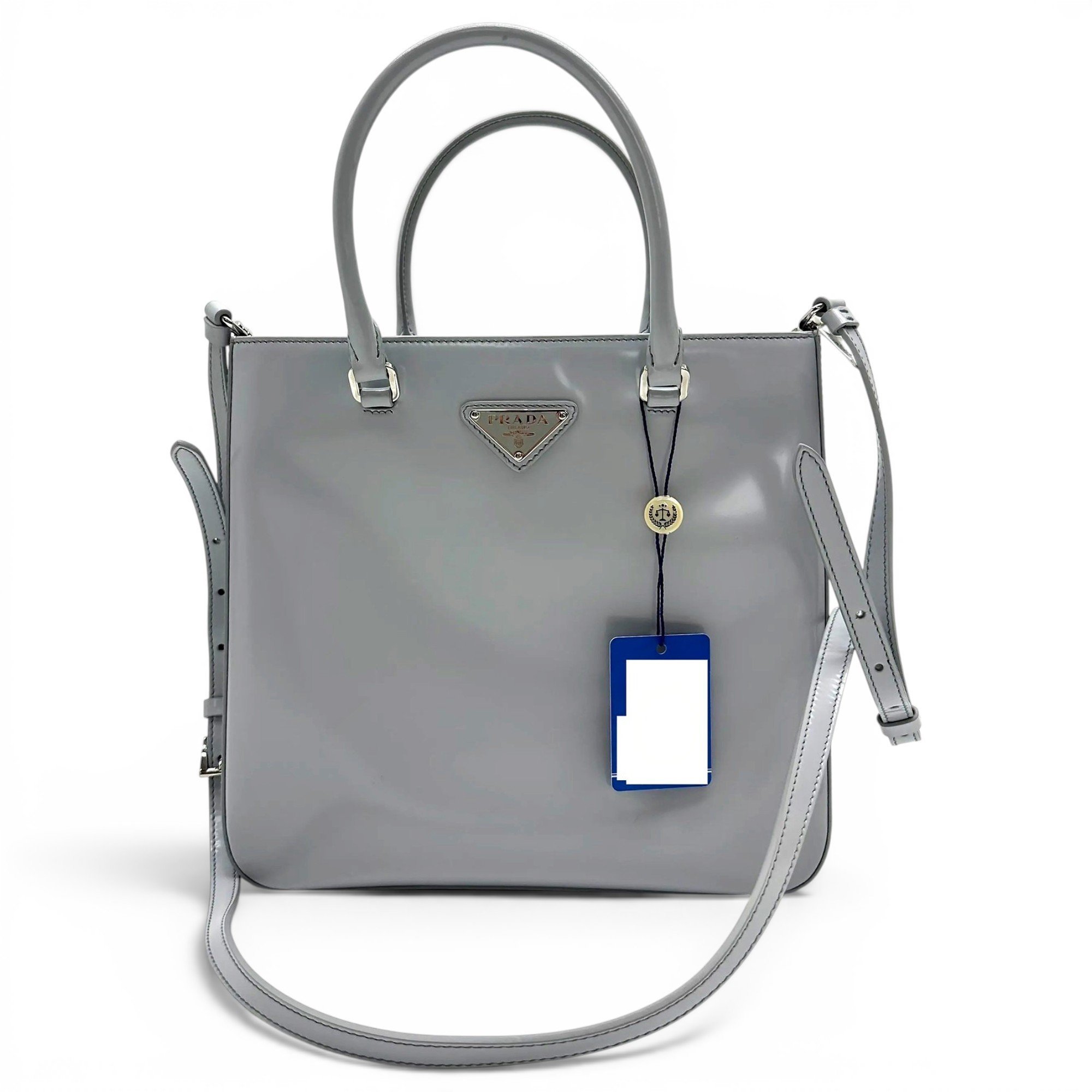 Leather tote