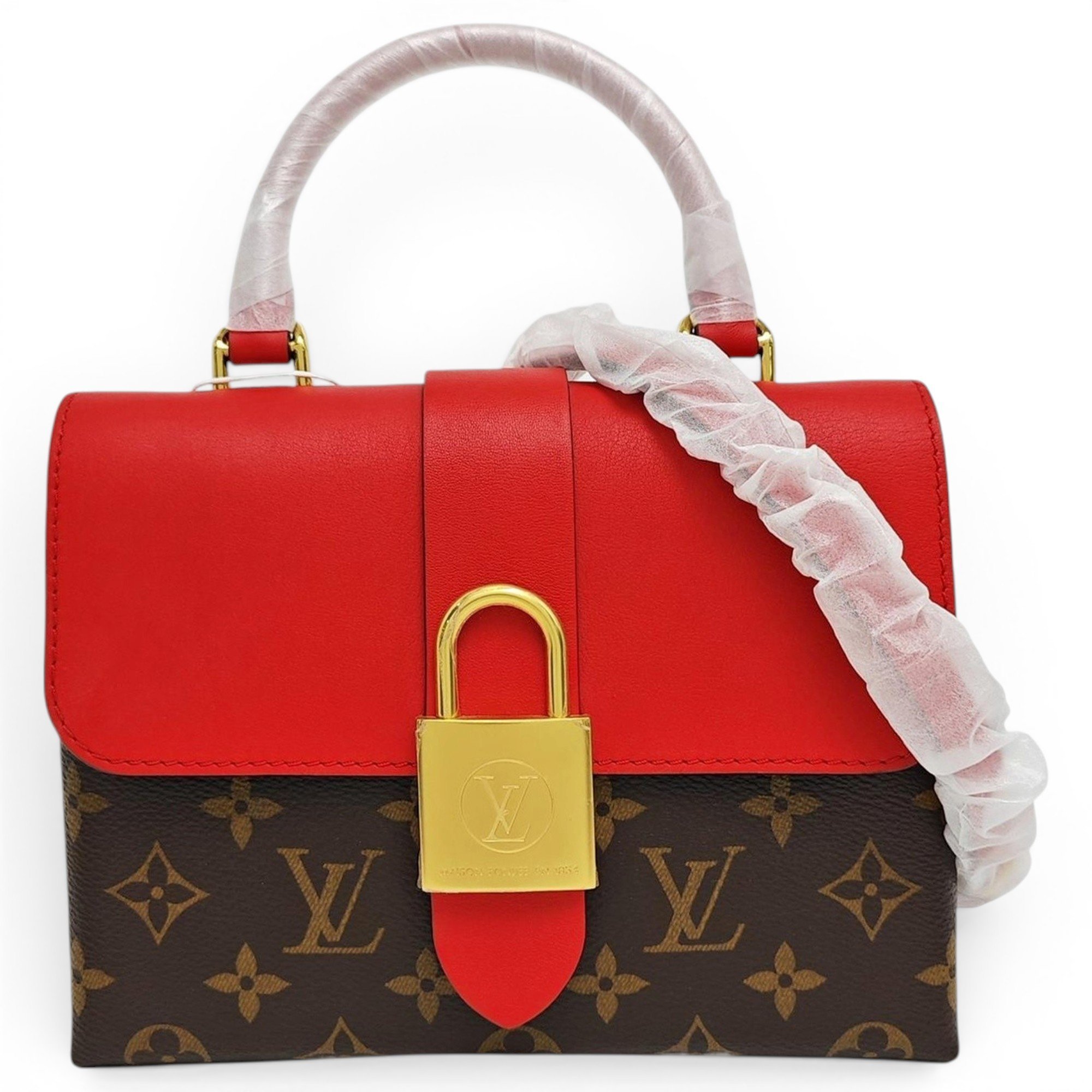 Locky BB leather handbag