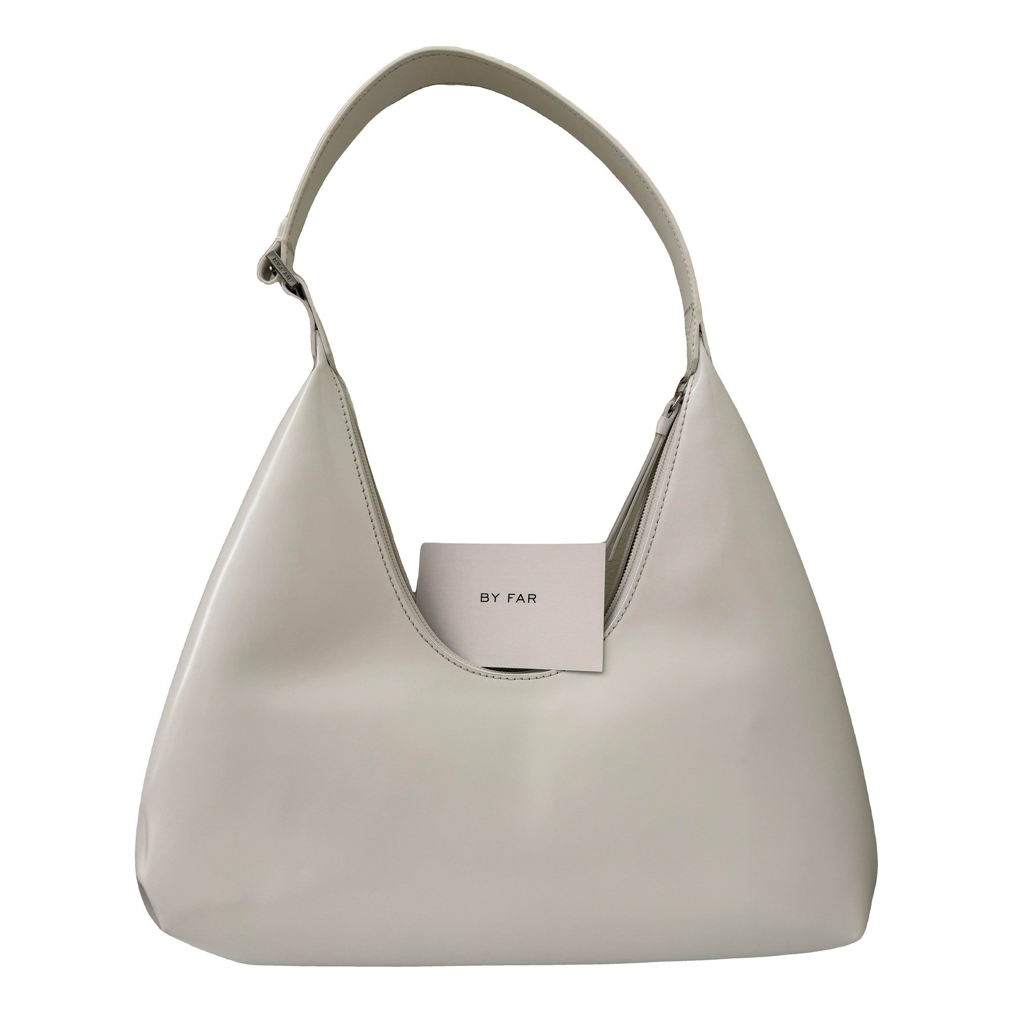 Amber leather handbag