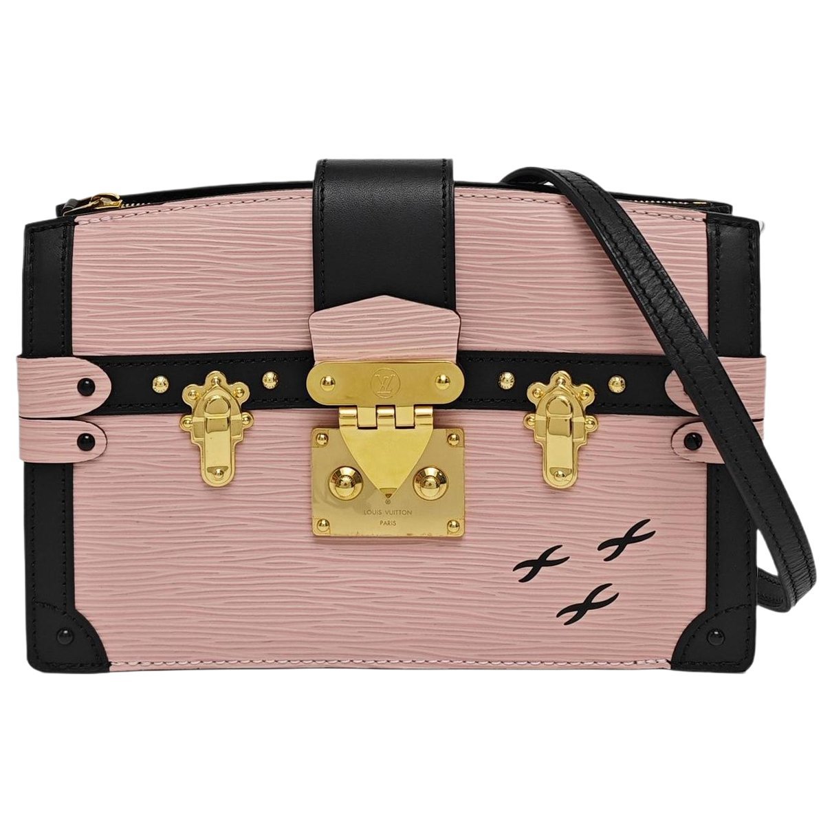 City Trunk leather crossbody bag