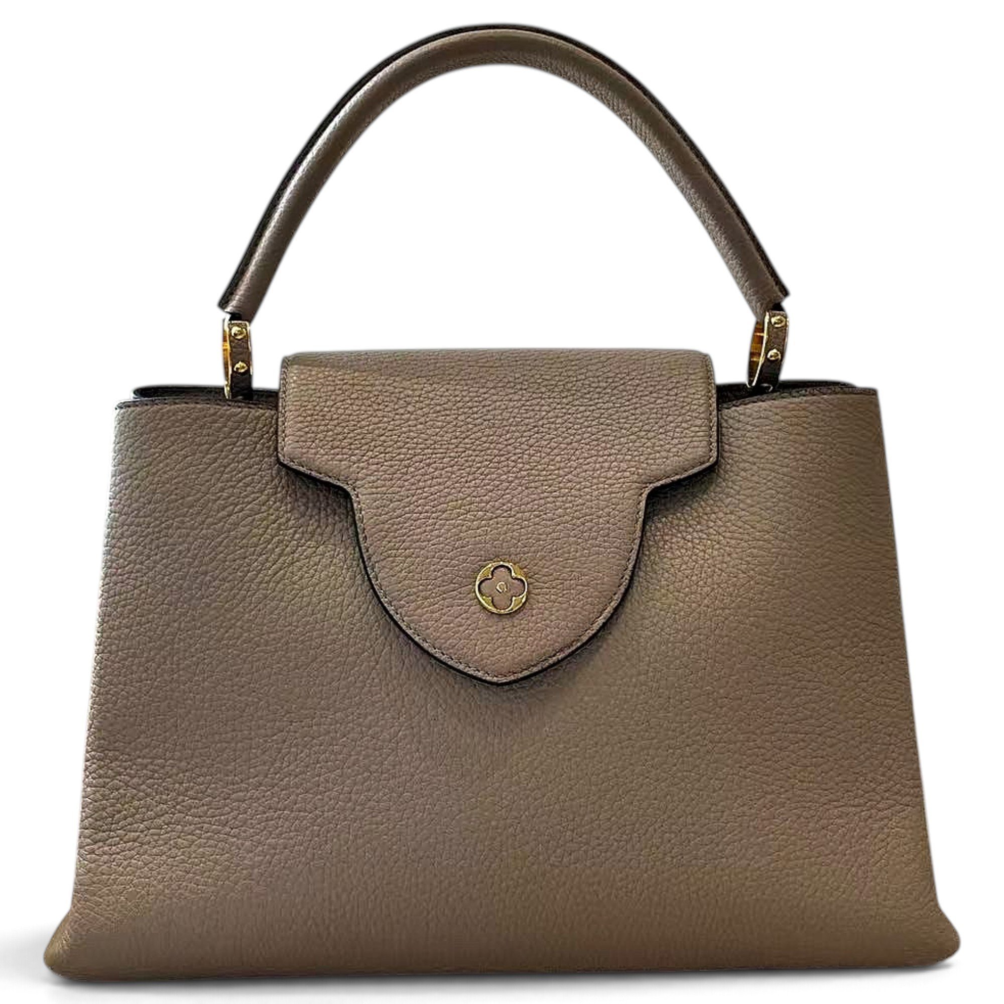 Capucines leather handbag