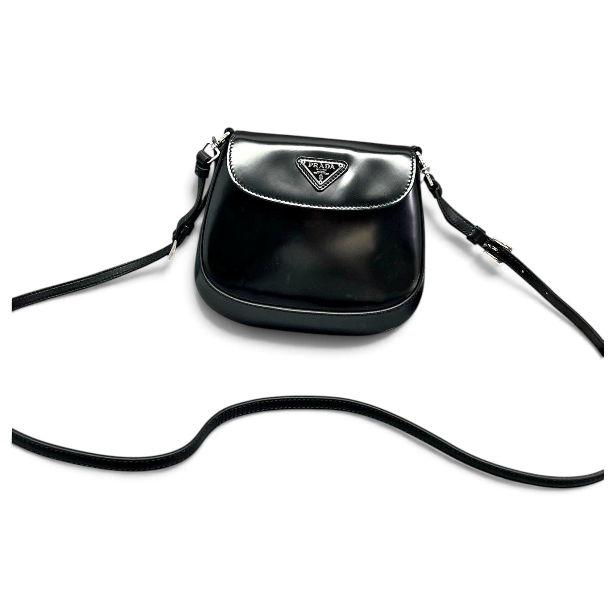 Cleo Flap leather handbag