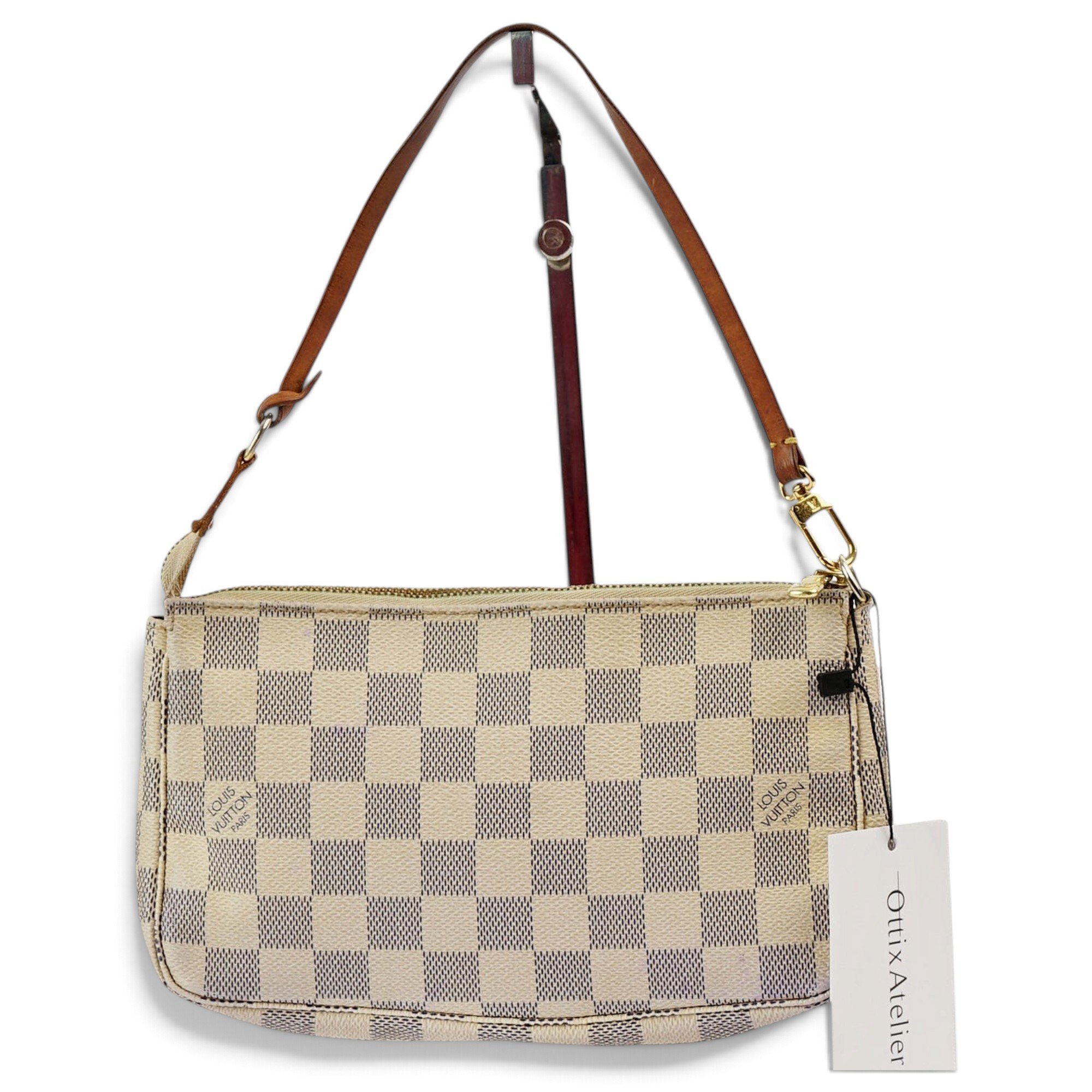 Pochette Accessoire leather handbag