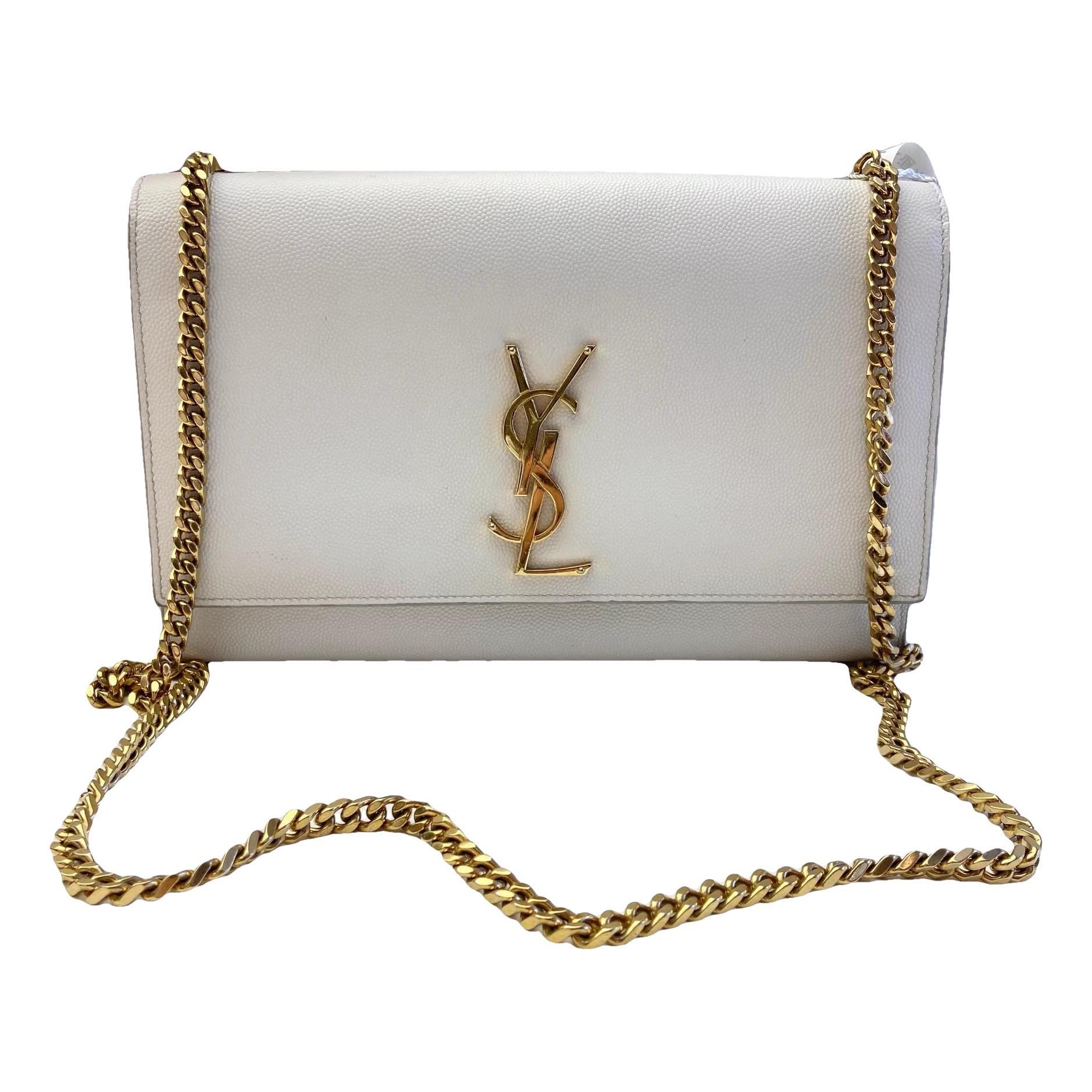 Saint Laurent Kate monogramme leather handbag