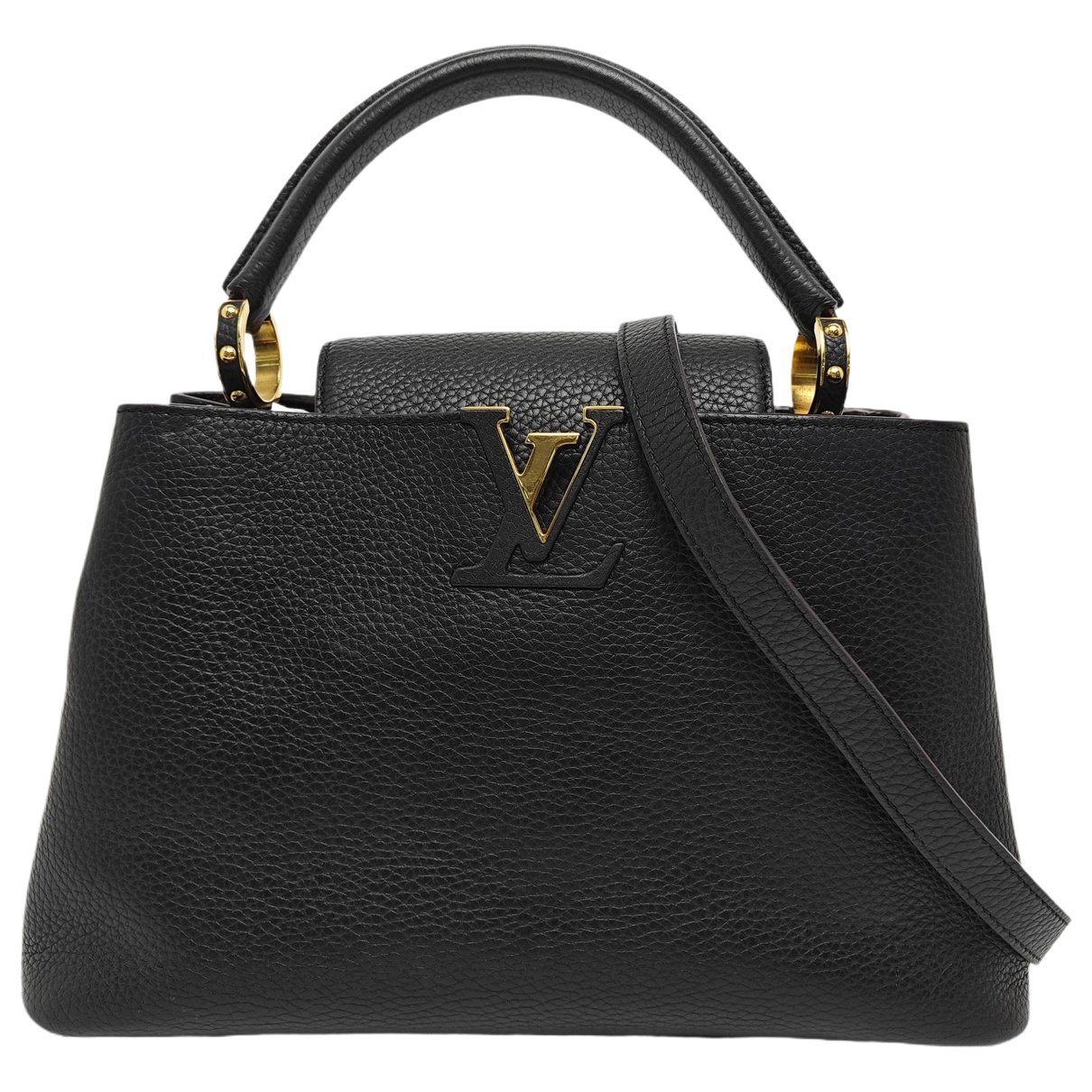 Capucines leather handbag