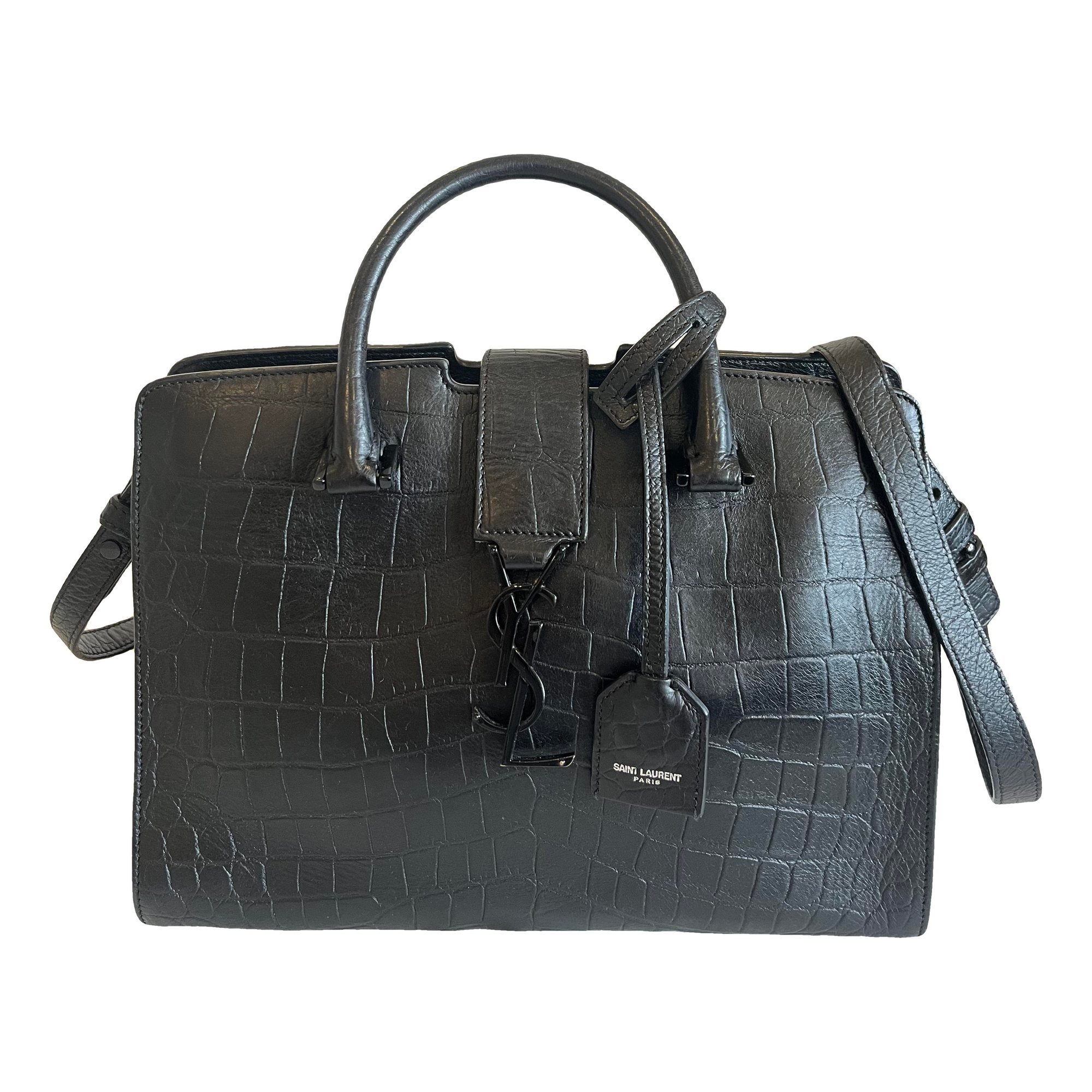 Monogram Cabas leather handbag