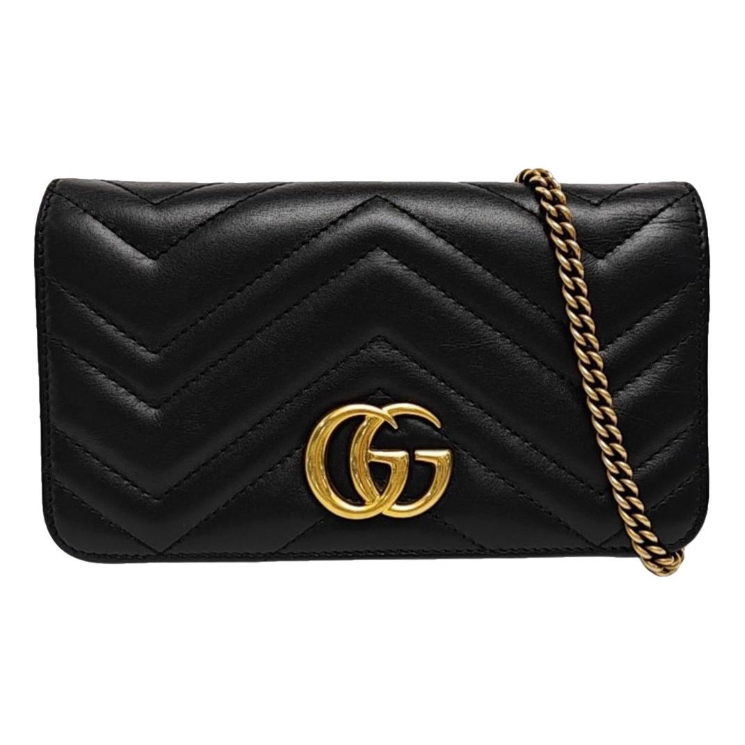 GG Marmont Chain Flap leather handbag