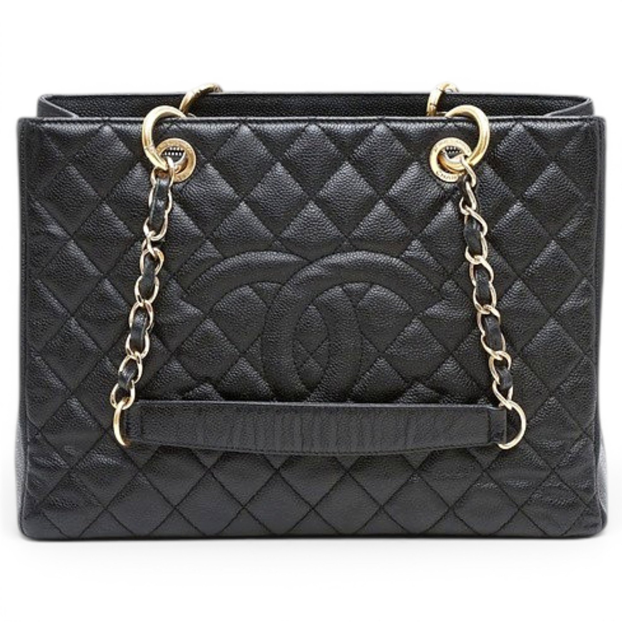 Grand shopping leather tote