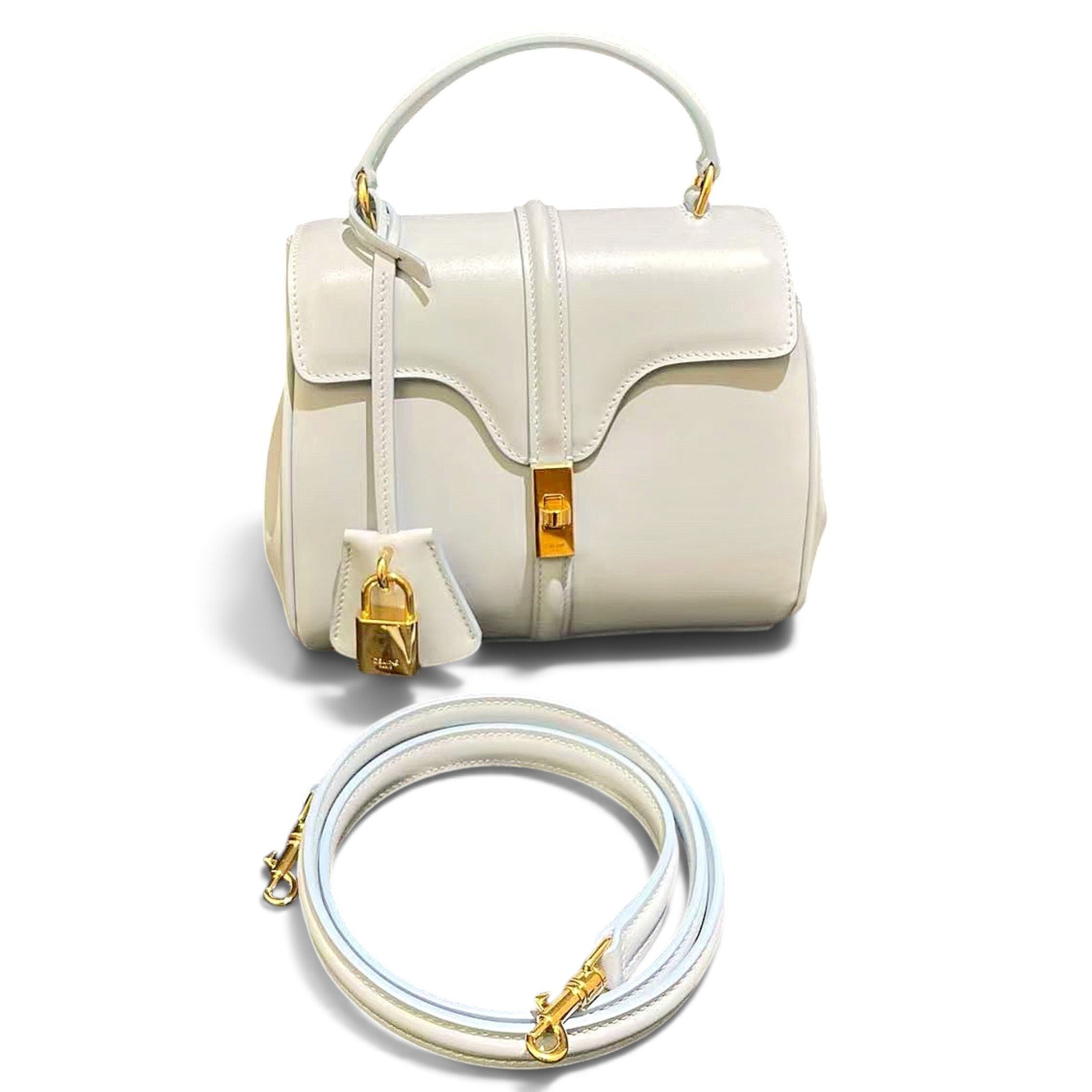 Sac 16 leather handbag