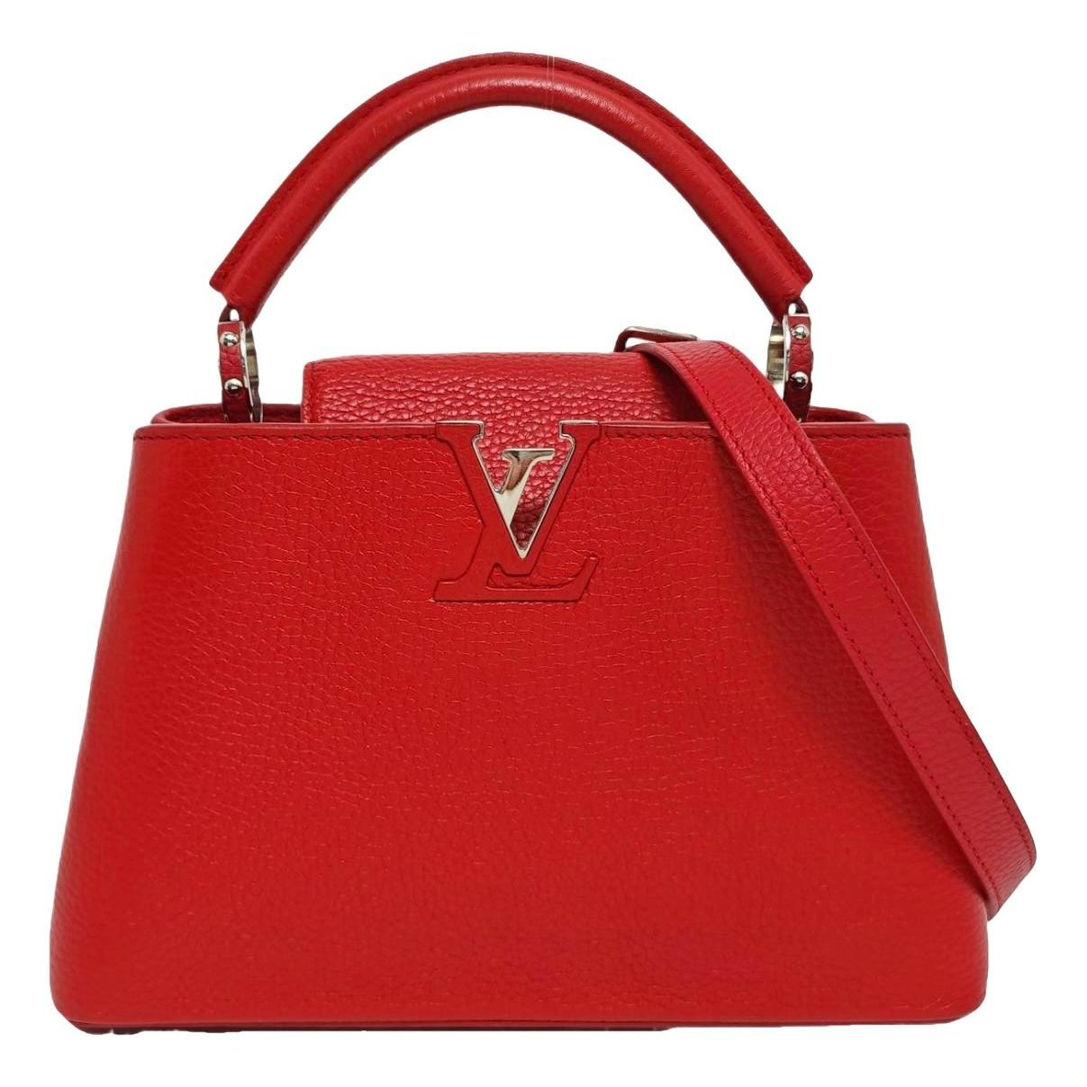 Capucines leather handbag