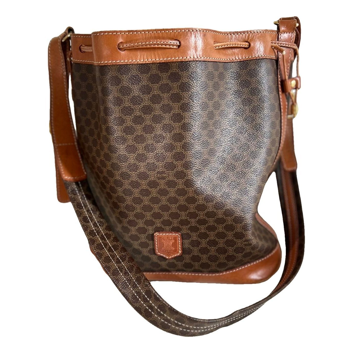 SAC SEAU leather handbag