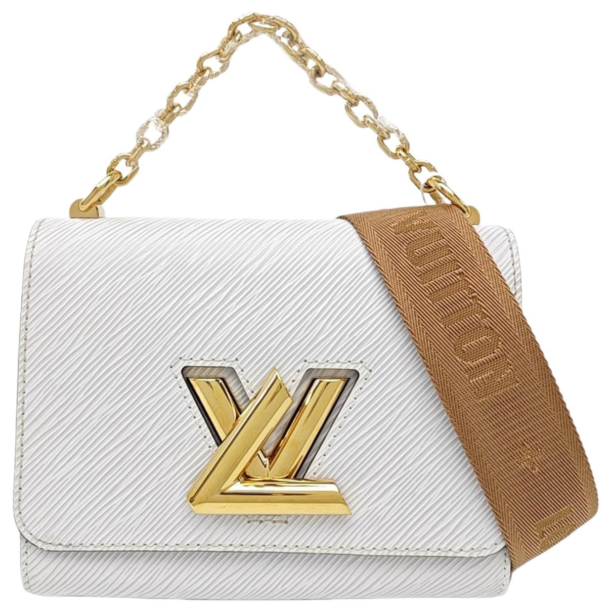 Twist leather crossbody bag