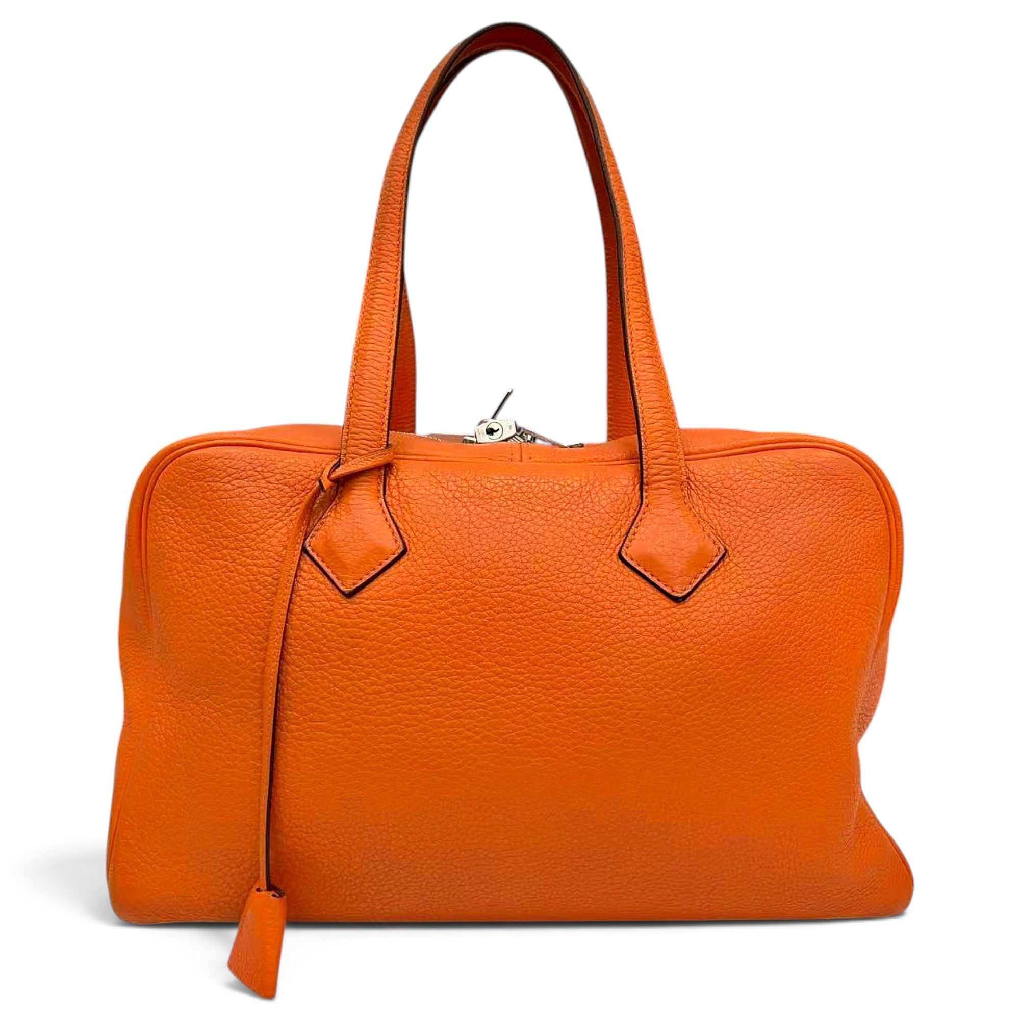 Victoria leather handbag