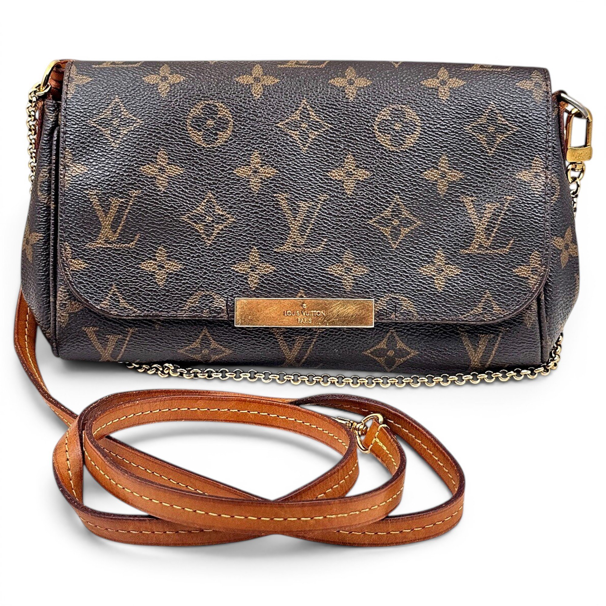 Favorite leather crossbody bag