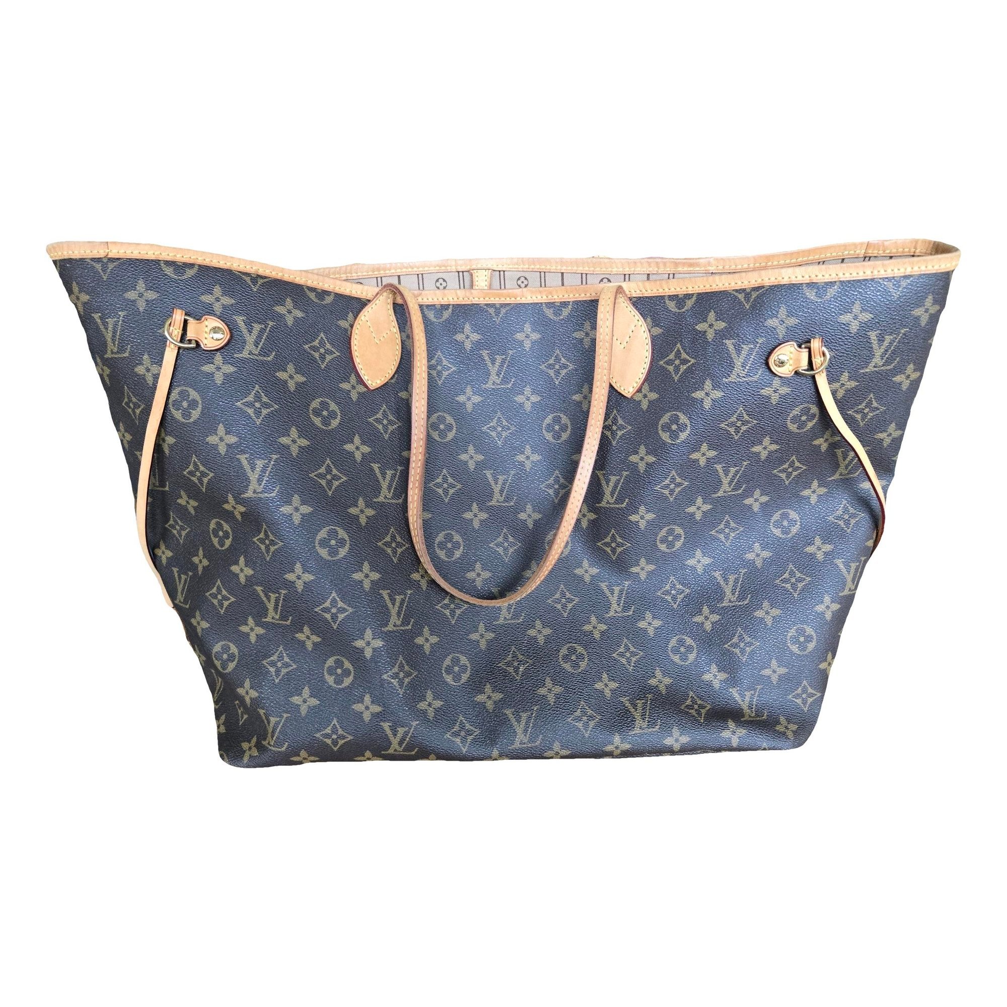 Neverfull leather tote