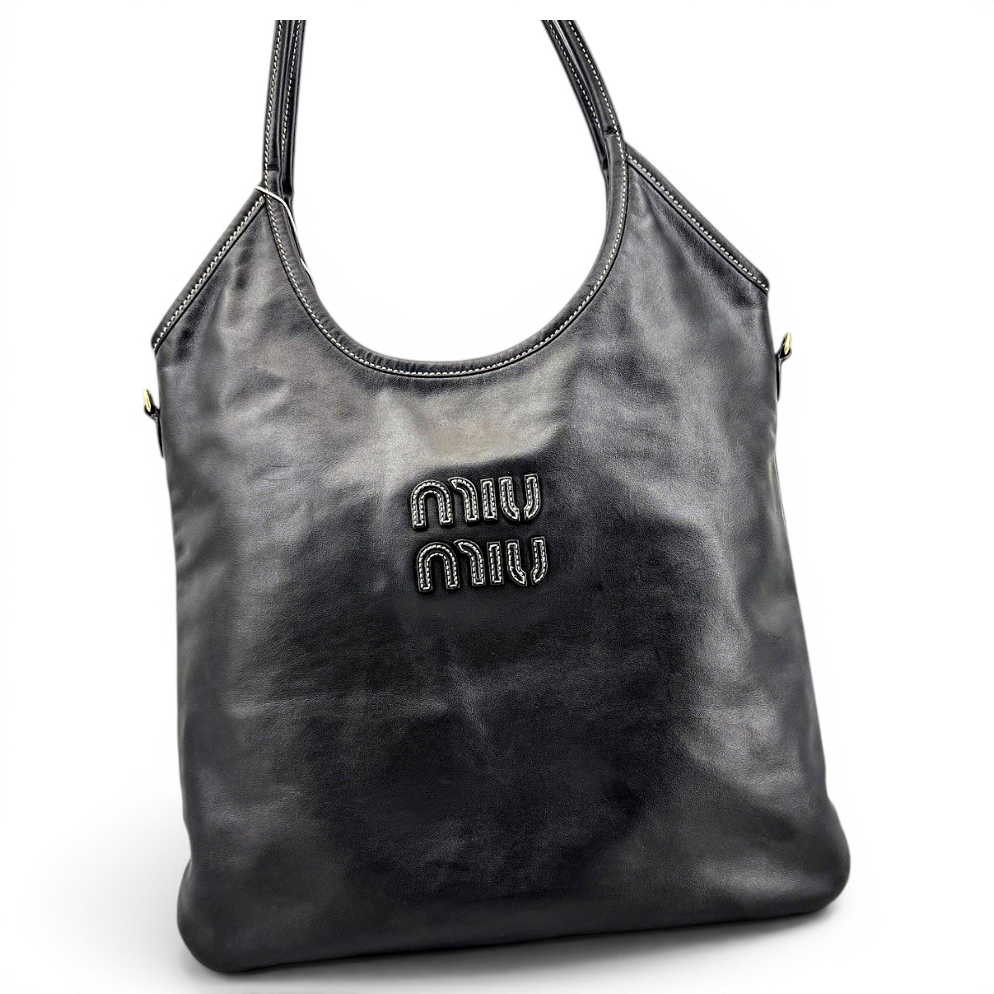 Ivy leather handbag
