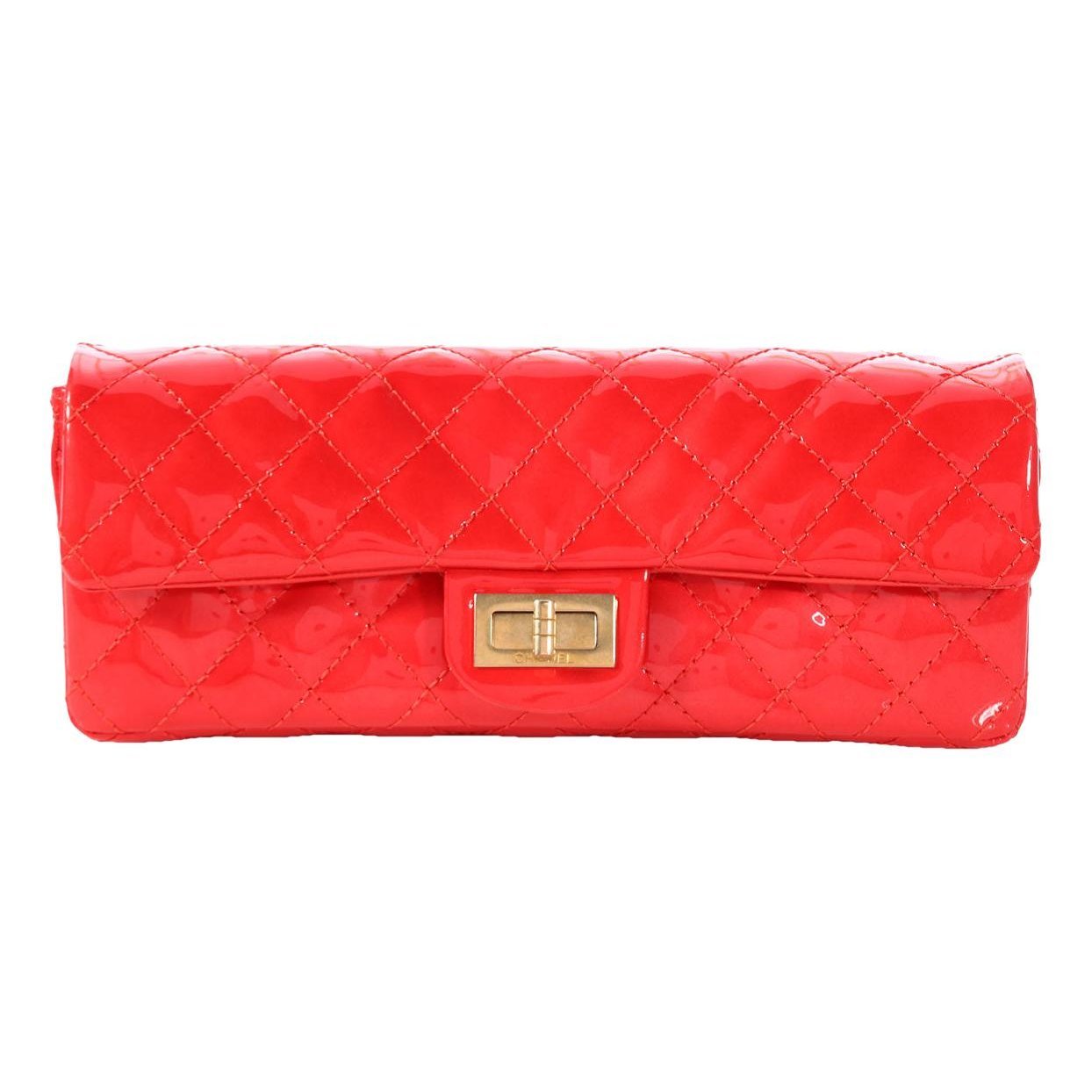 2.55 Long patent leather handbag