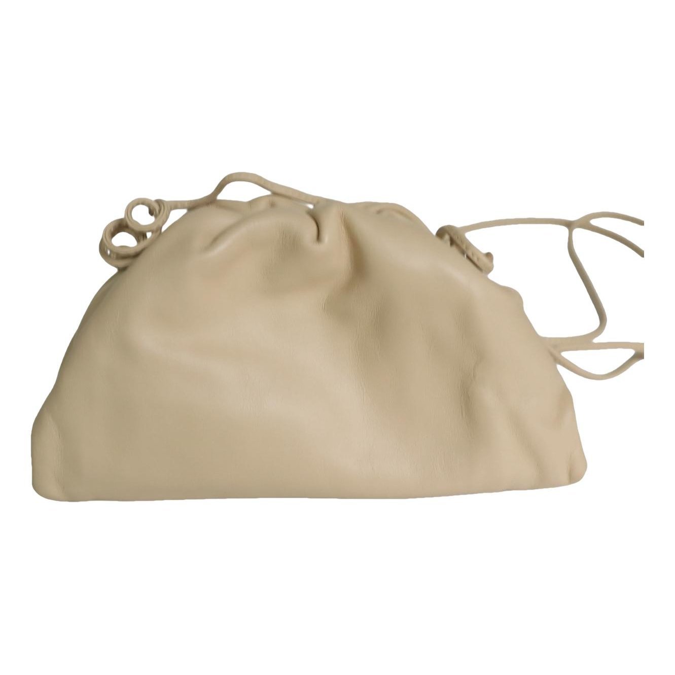 Pouch leather crossbody bag
