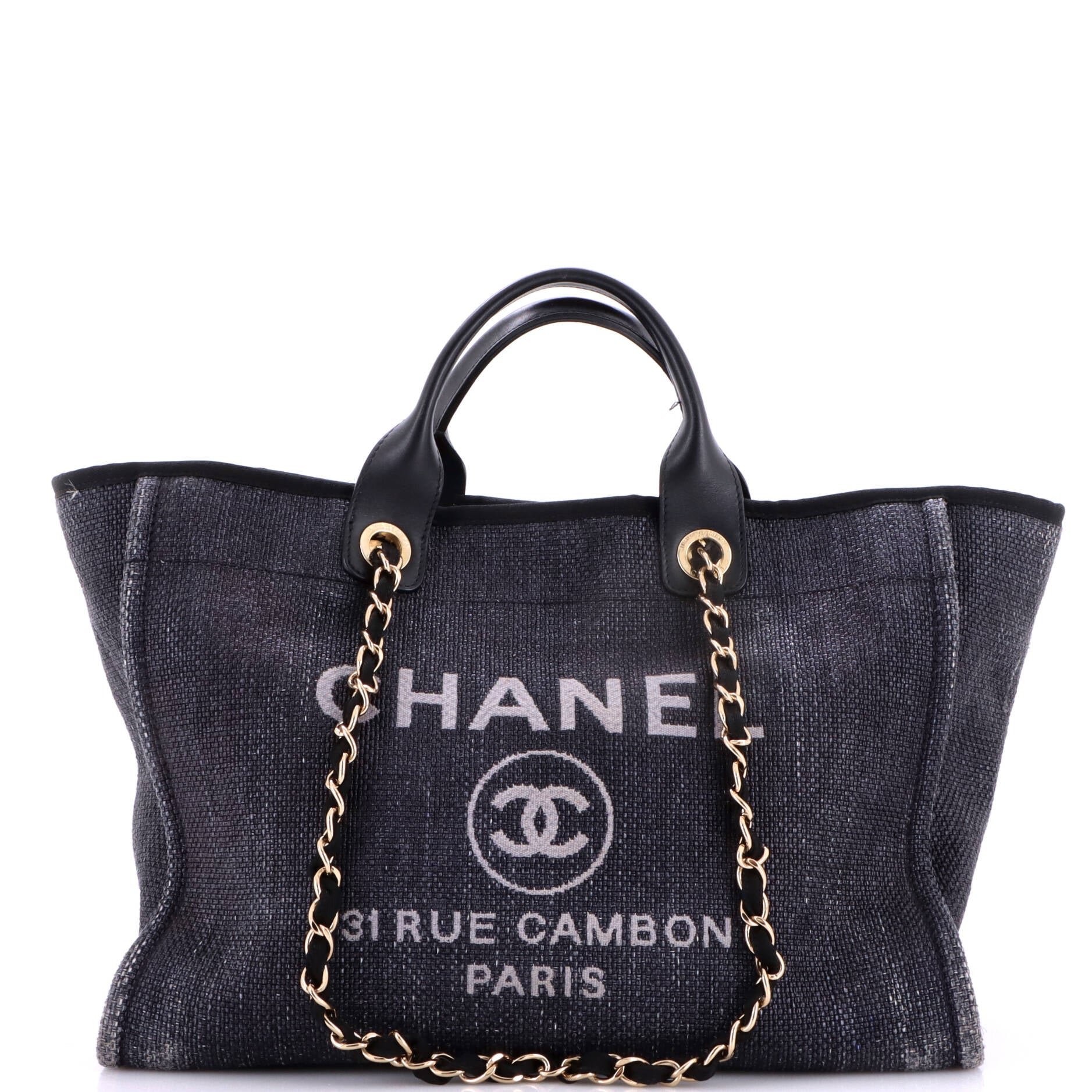 Deauville Tote Mixed Fibers Large