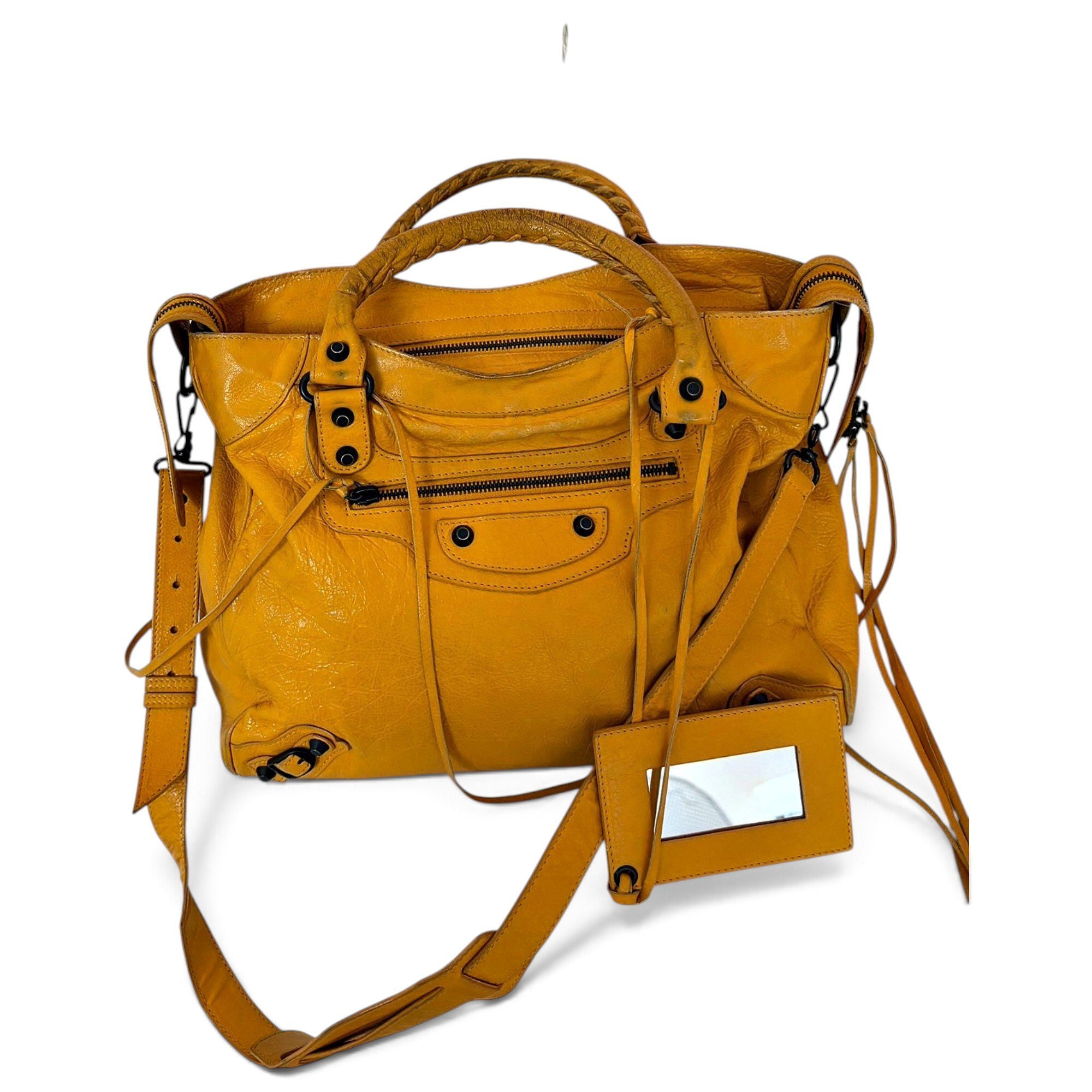 Balenciaga City leather handbag