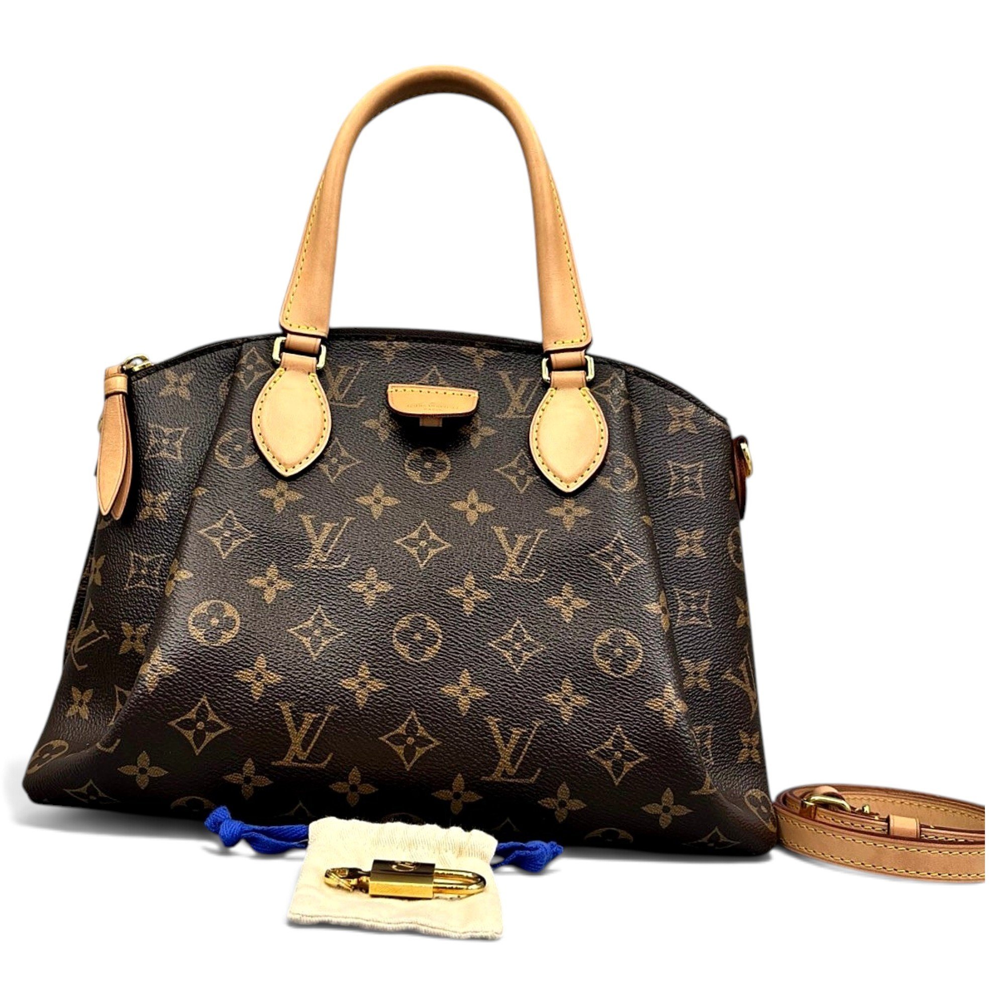 Rivoli leather handbag