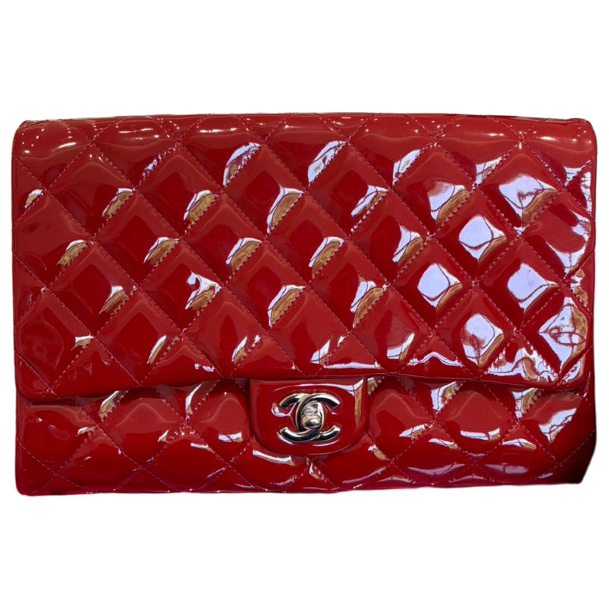 Timeless/Classique patent leather handbag