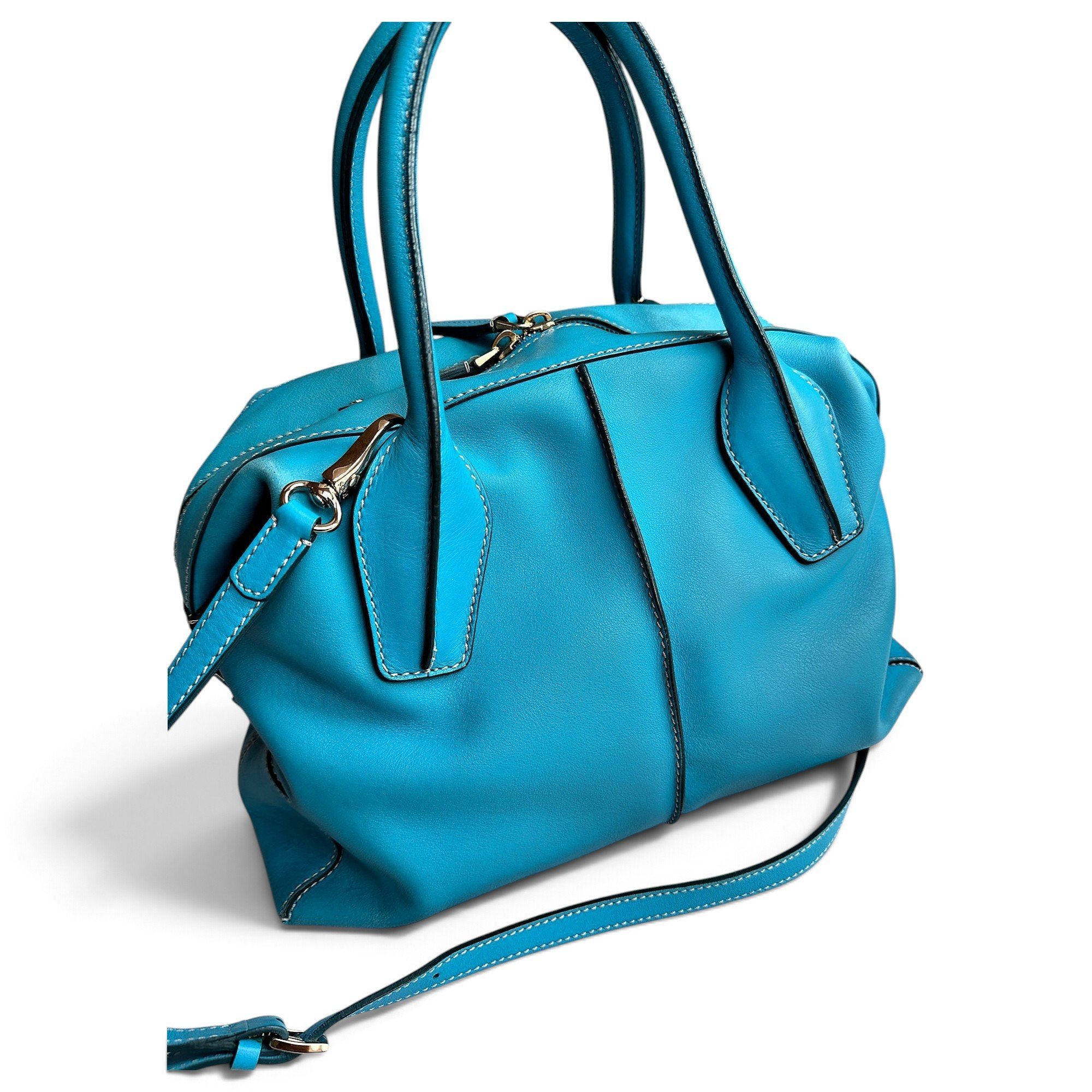 Tod's D Bag leather bowling bag