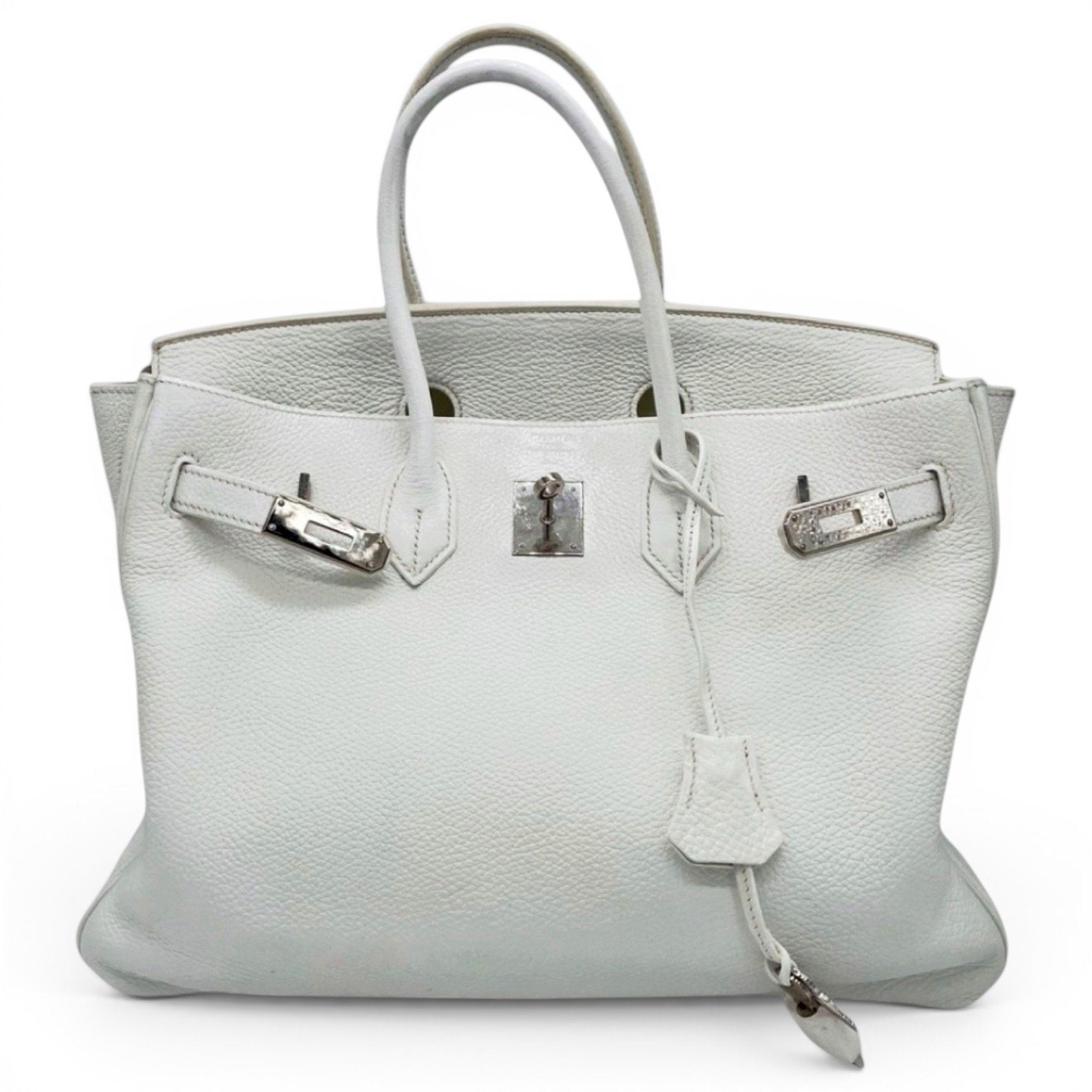 Birkin 35 leather handbag