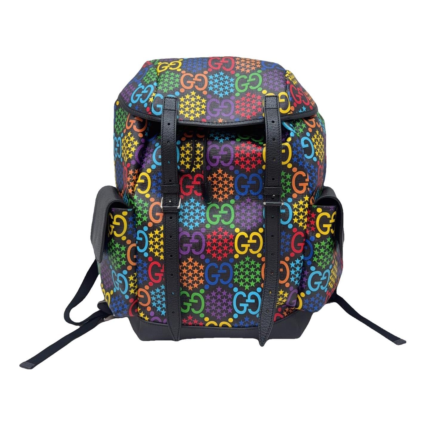 Leather backpack