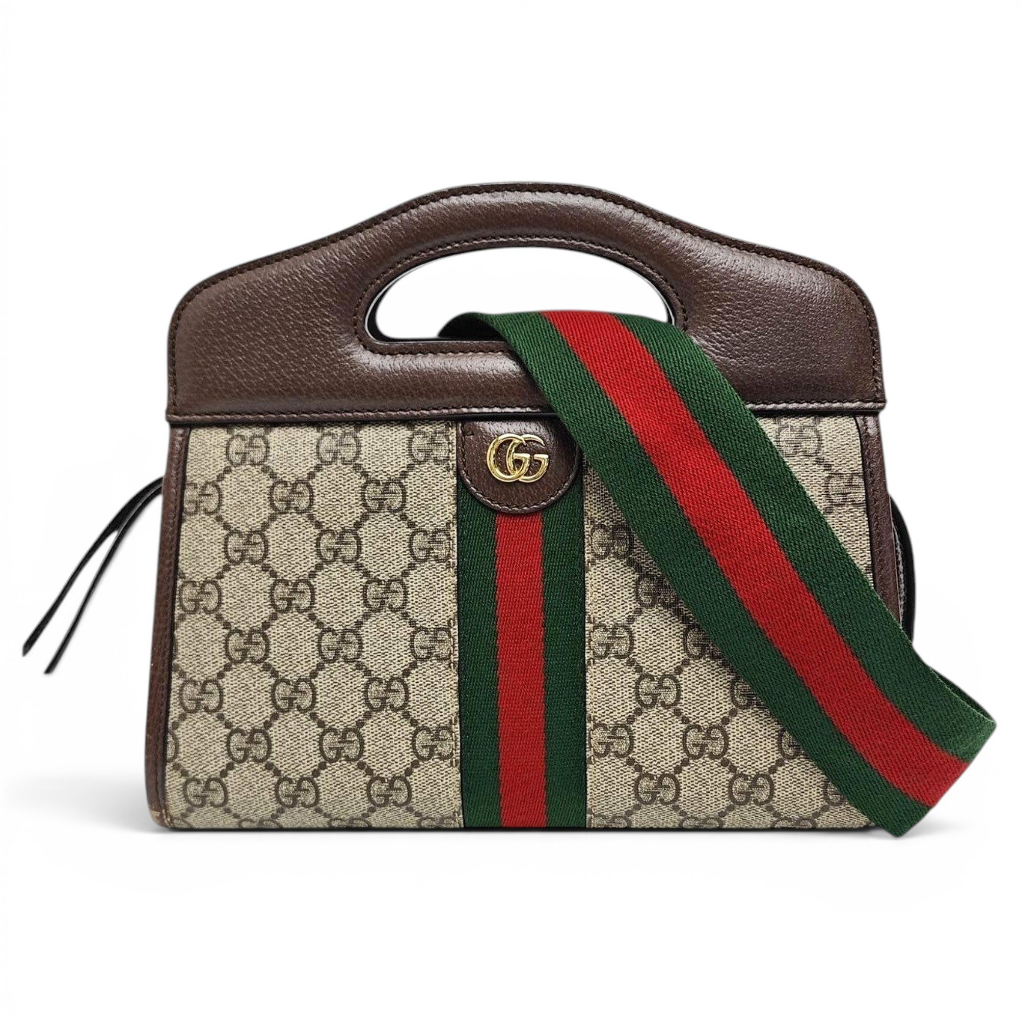 Ophidia leather handbag