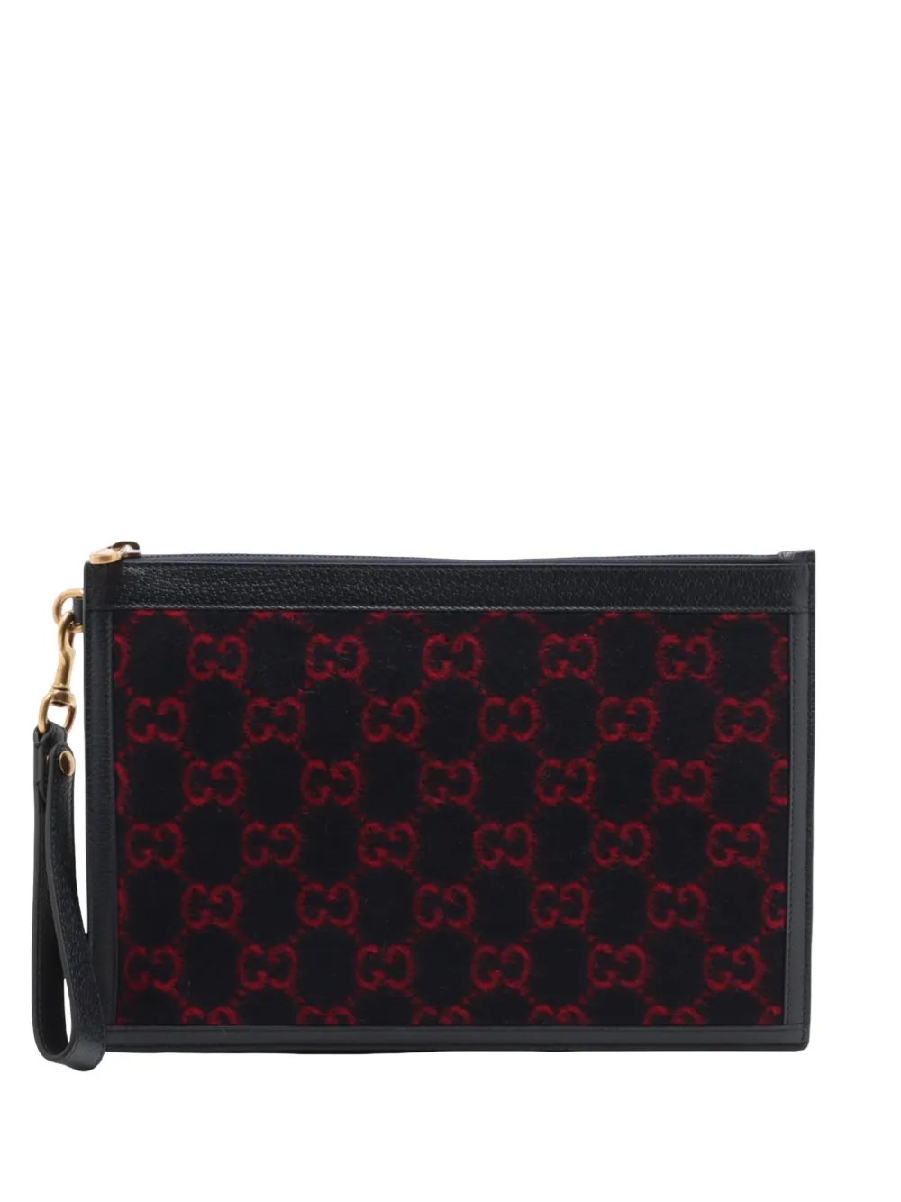 2000-2015 GG Wool clutch bag
