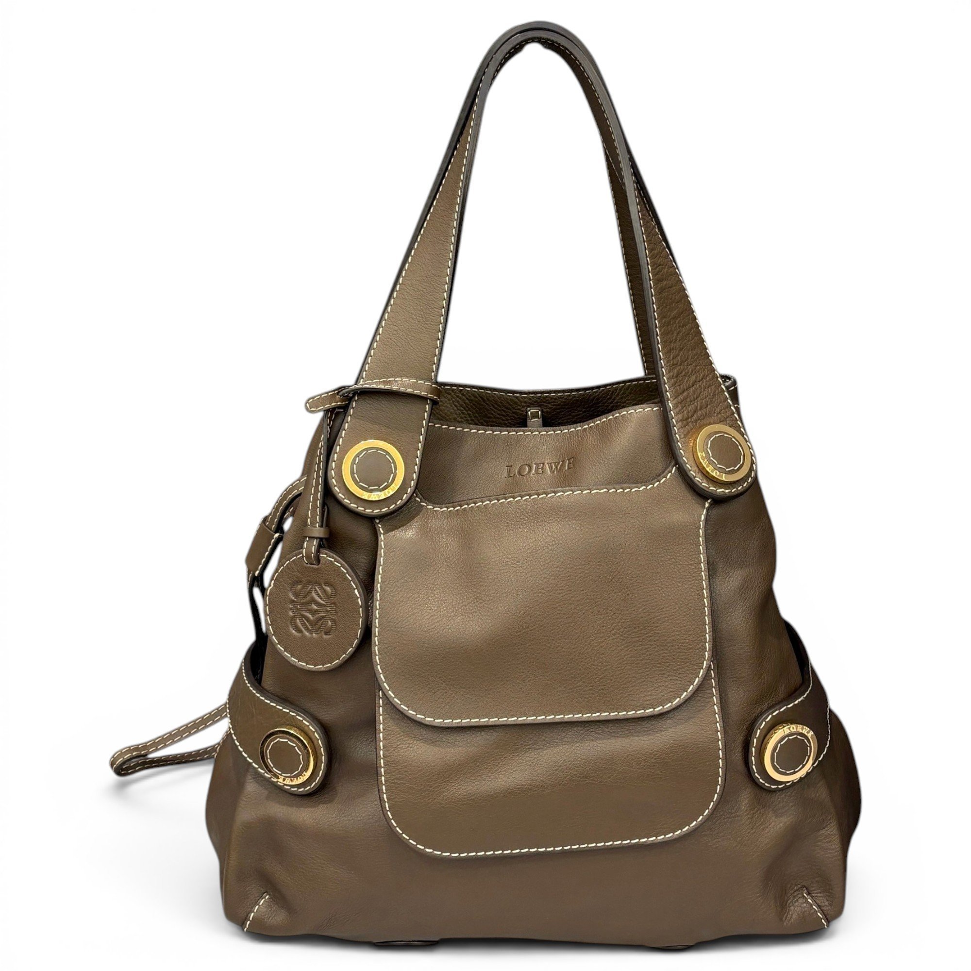 Pony-style calfskin tote