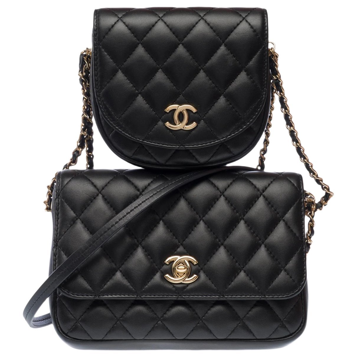 Side Pack leather handbag