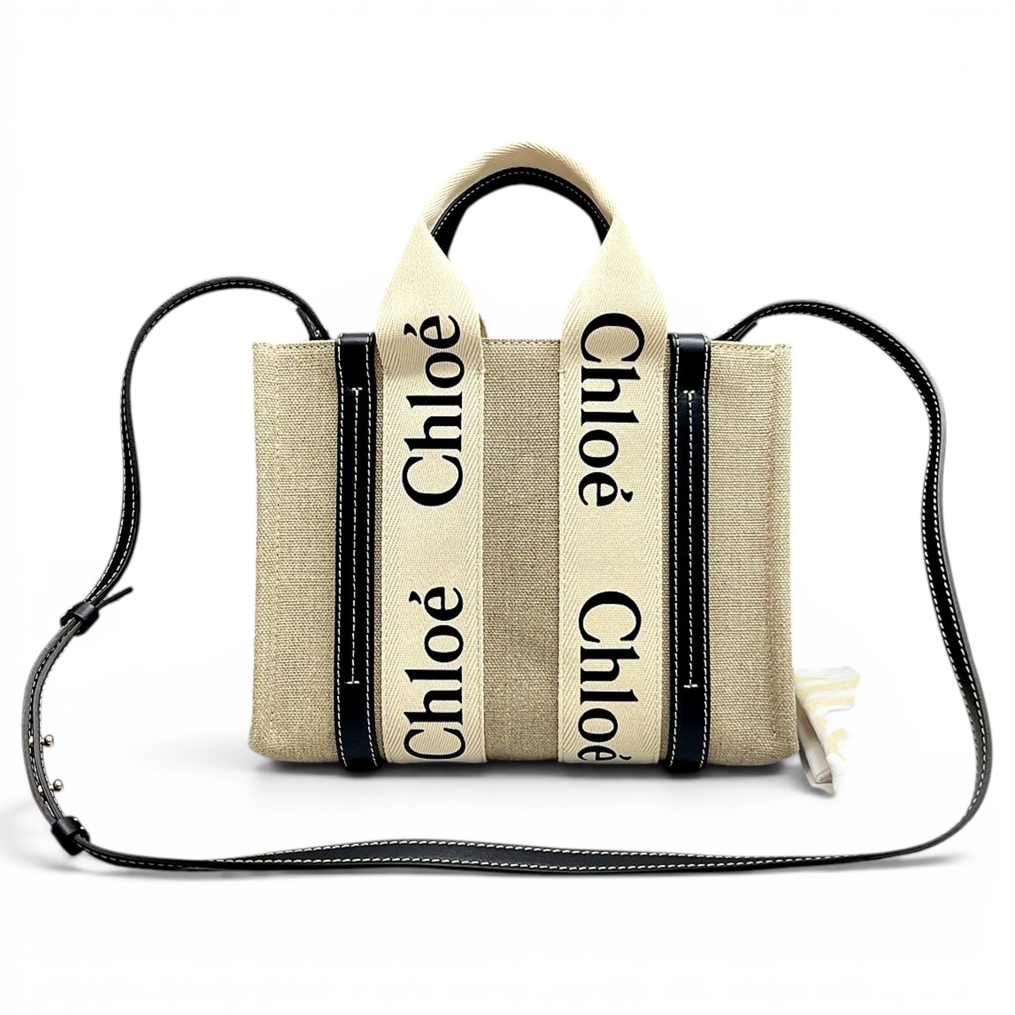 Woody cloth tote