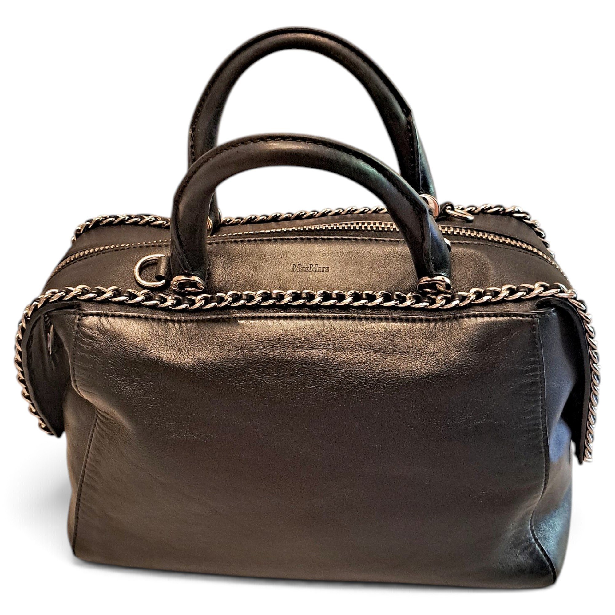 Leather crossbody bag