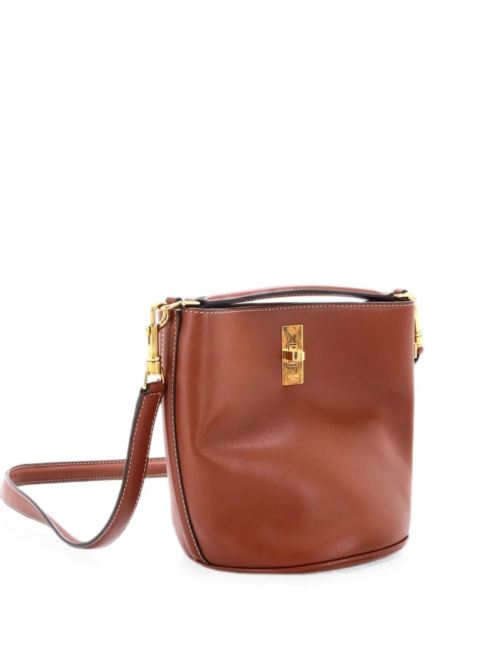16 Bag Leather Teen bucket bag