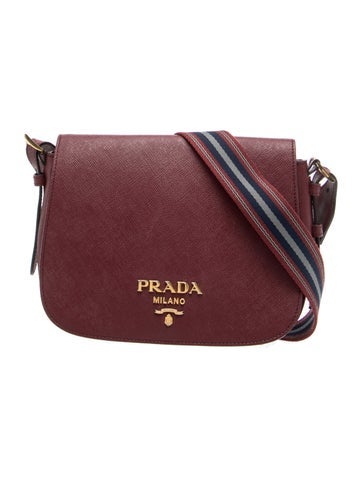 Saffiano Leather Crossbody Bag