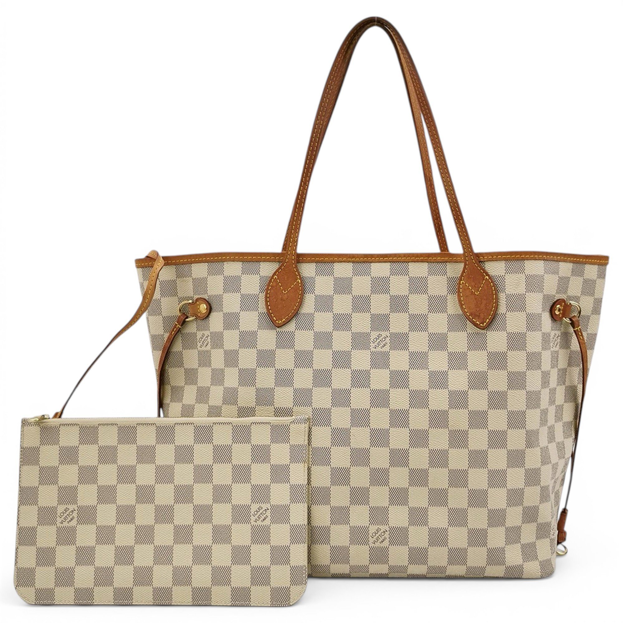 Neverfull leather handbag