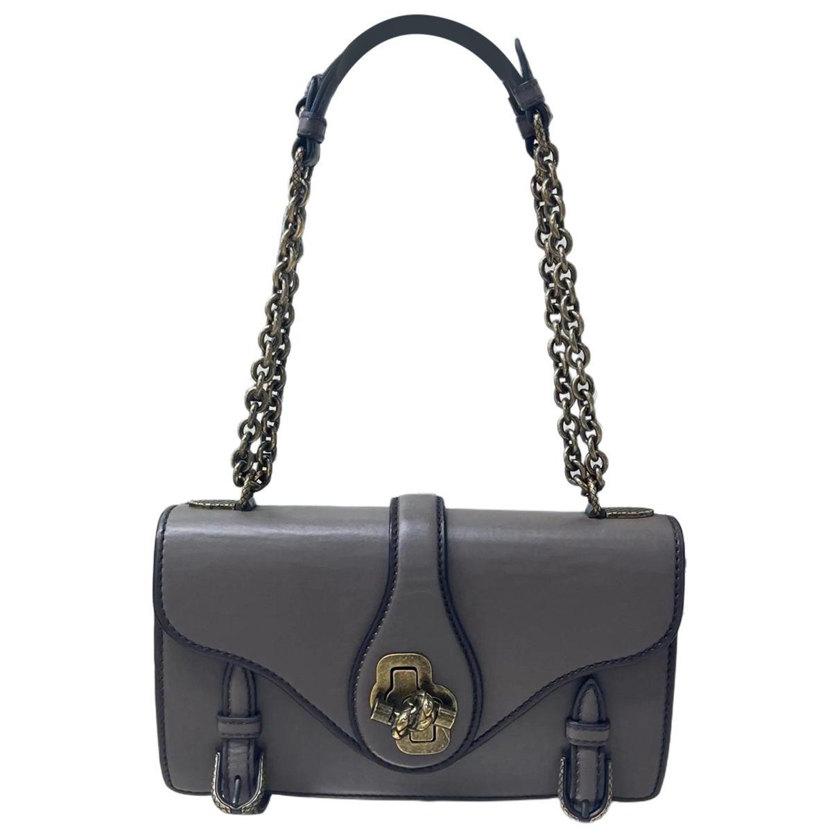 City Knot leather handbag